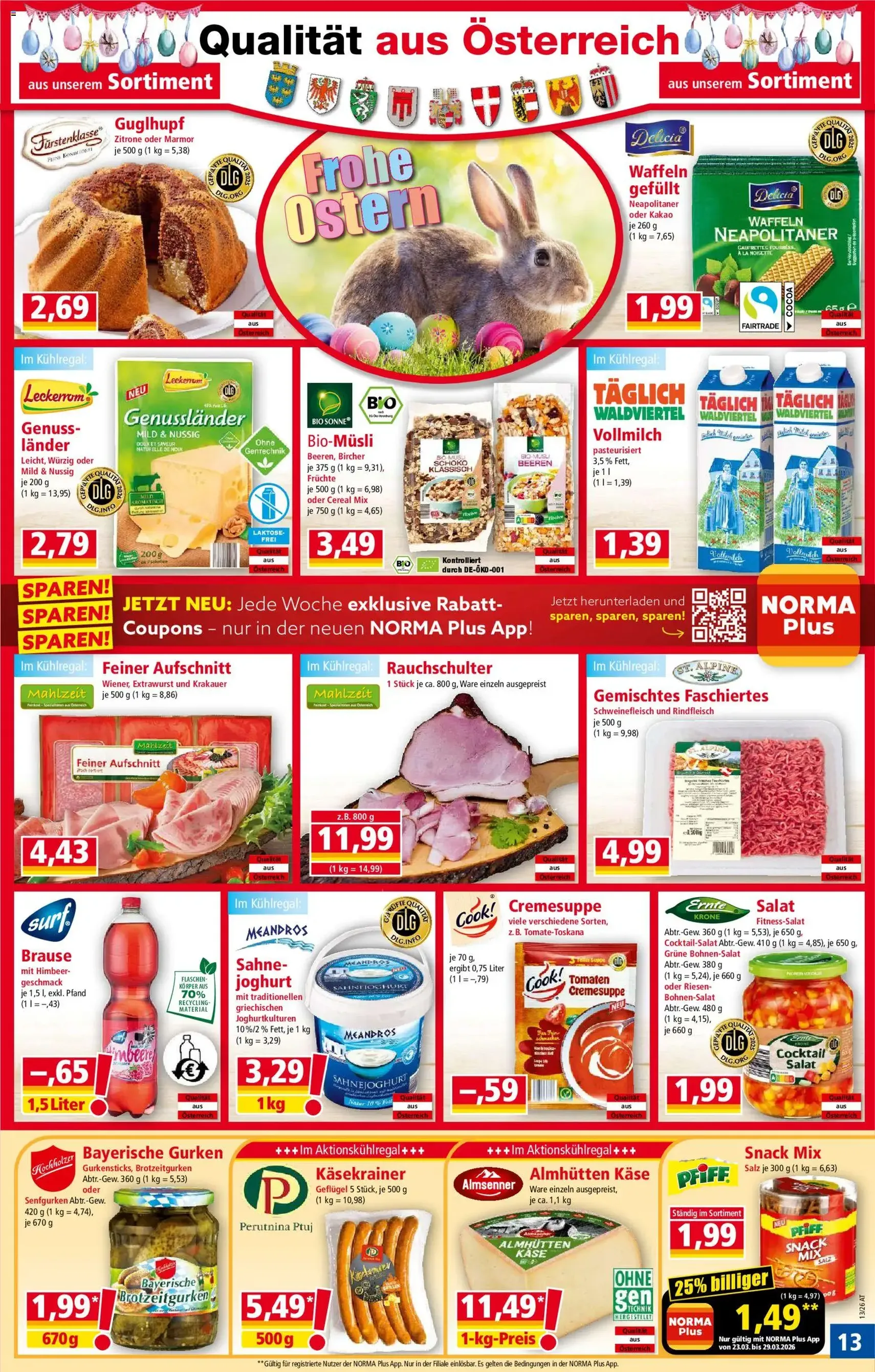 Norma Flugblatt - Gültiger Prospekt ab 23.03.2026, Seite 13 von insgesamt 20