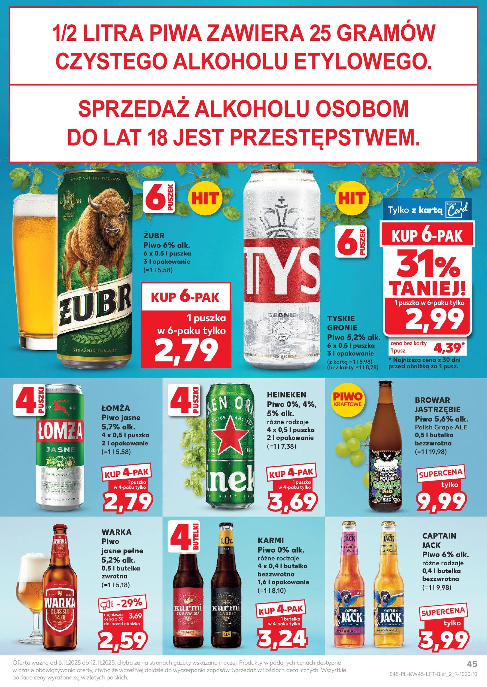 Kaufland gazetka - ważny gazetka od 06.11.2025 strona 45 z 55