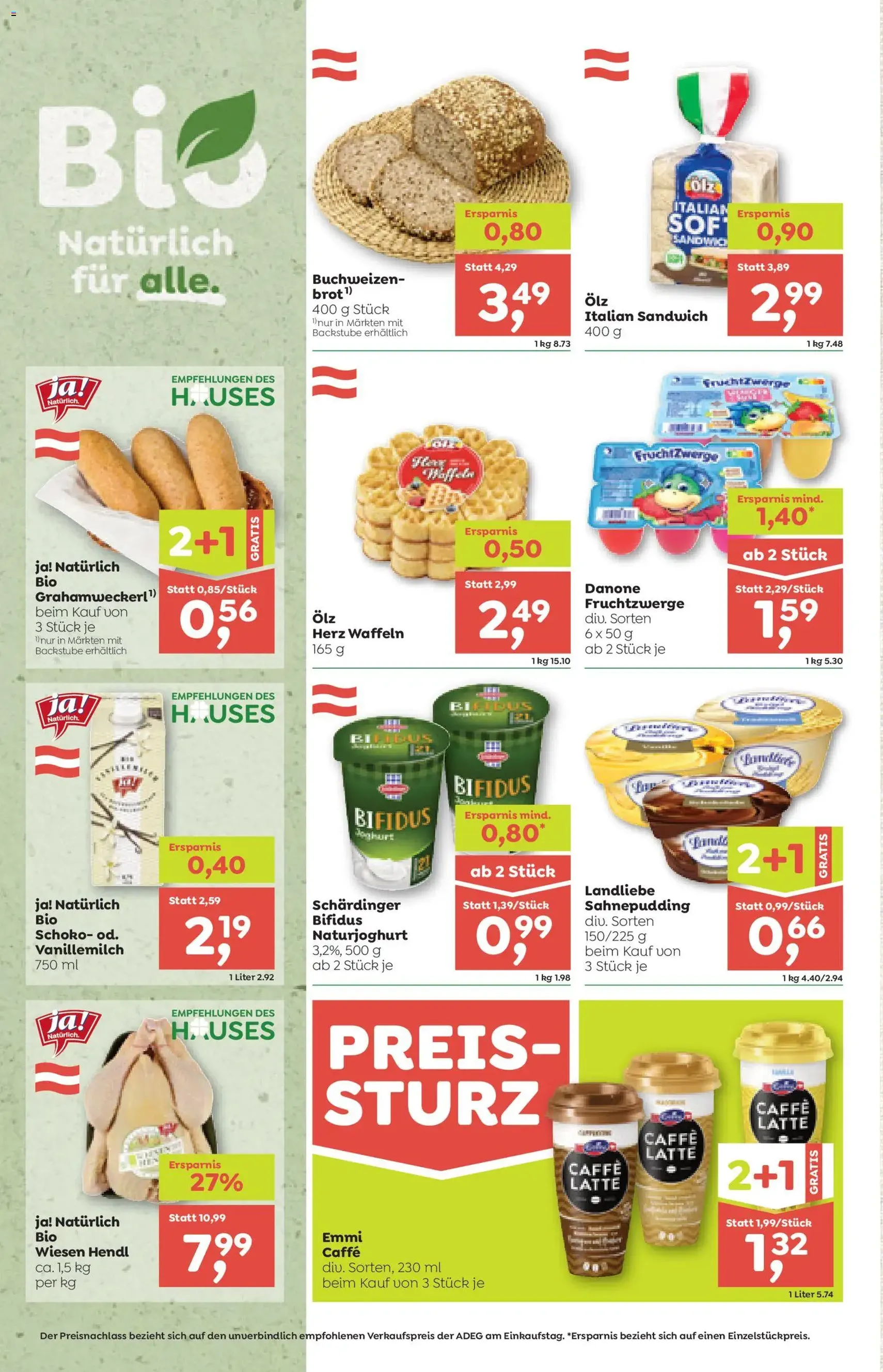 ADEG Flugblatt - Gültiger Prospekt ab 13.11.2025, Seite 2 von insgesamt 12