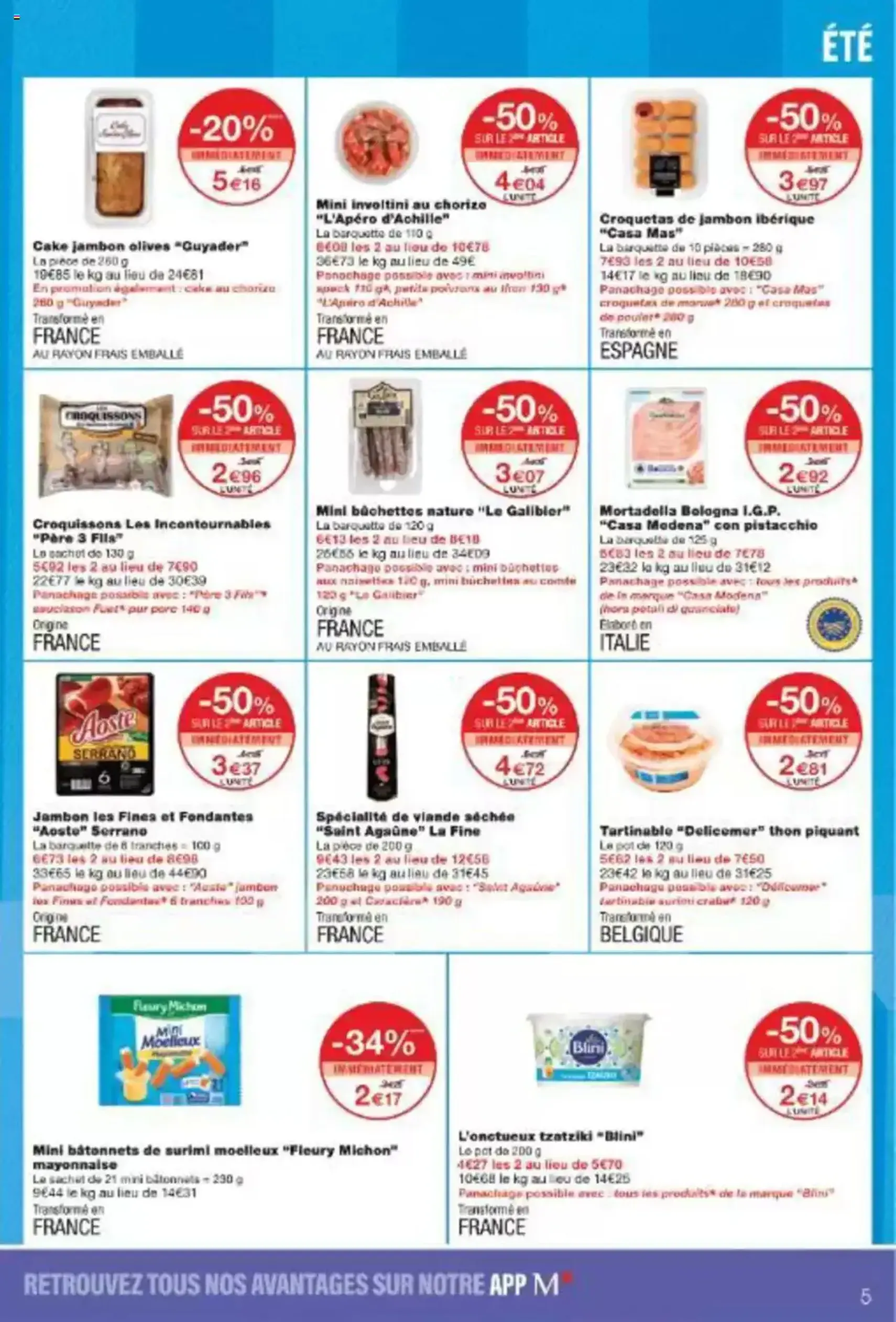 Monoprix catalogue - brochure valable à partir du 15/07/2025, page 5 sur 44 Monoprix catalogue - brochure valable à partir du 15/07/2025, page 5 sur 44