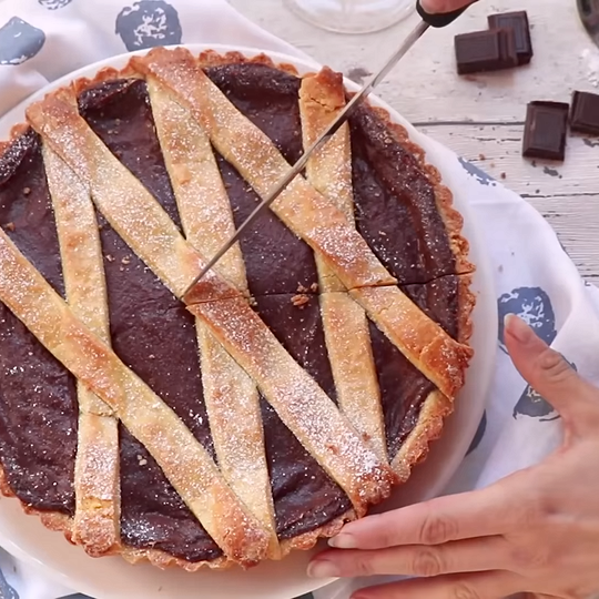 Anteprima ricetta Crostata al cioccolato