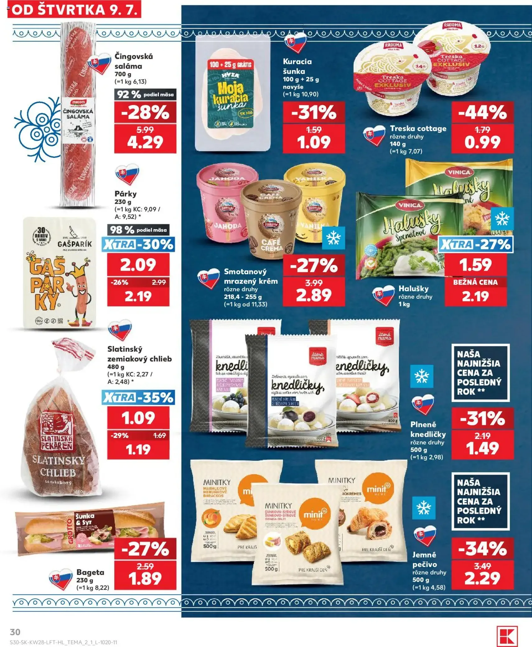 Kaufland leták - platný leták od 09.07.2026 strana 30 z 82