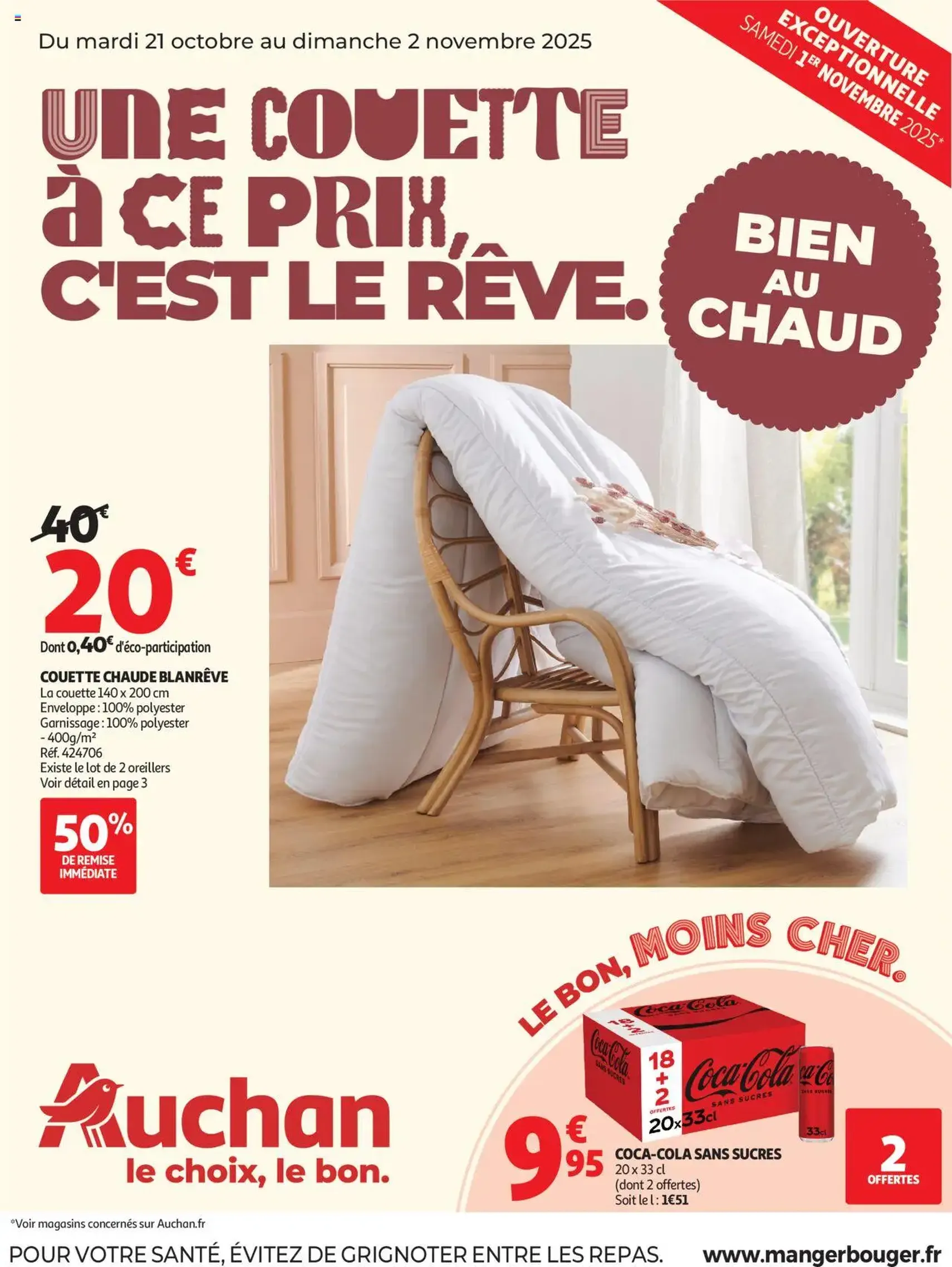 Auchan prospectus - brochure valable à partir du 21/10/2025, page 1 sur 62 Auchan prospectus - brochure valable à partir du 21/10/2025, page 1 sur 62