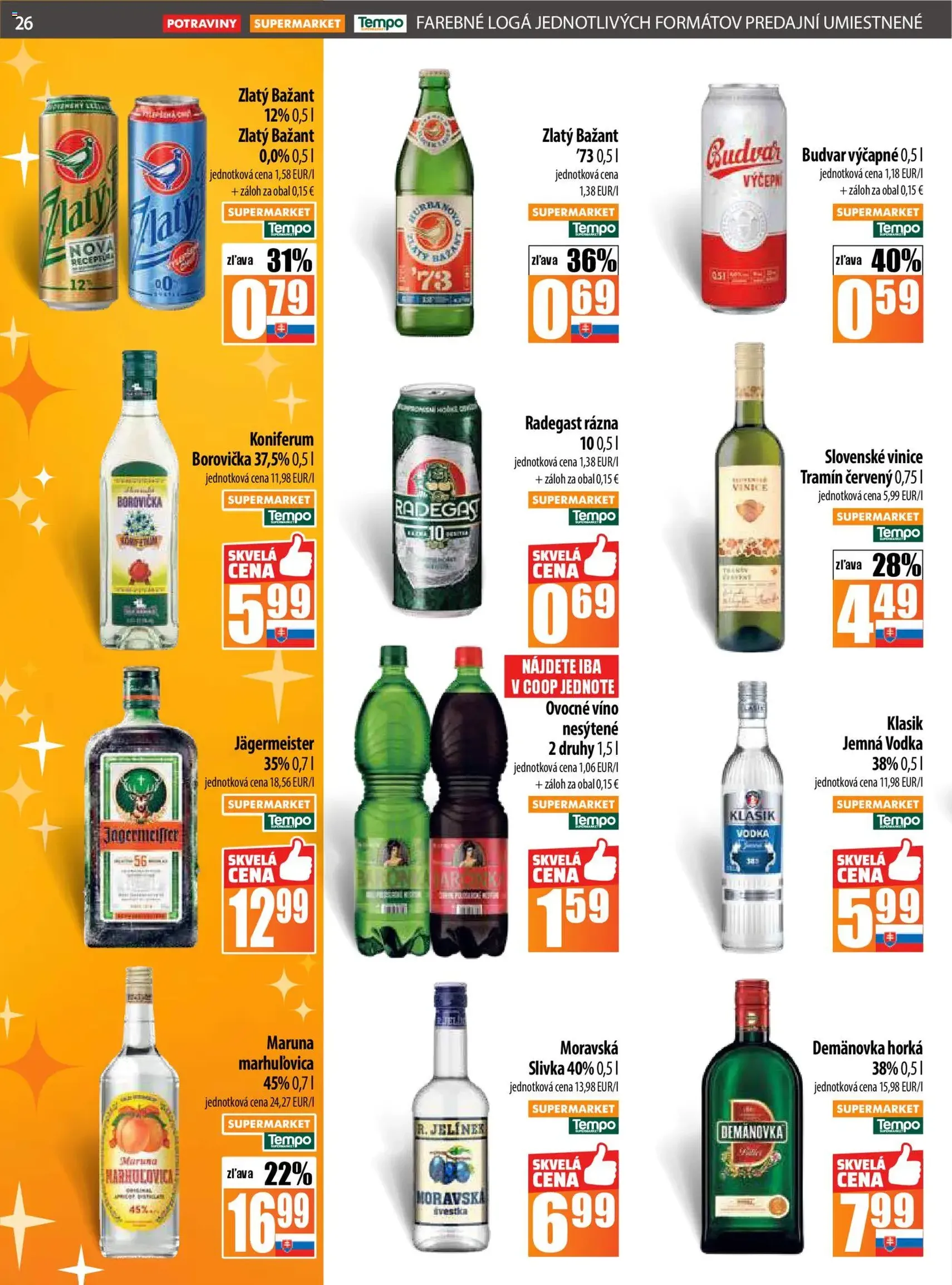 COOP Jednota leták - platný leták od 27.11.2025 strana 26 z 32