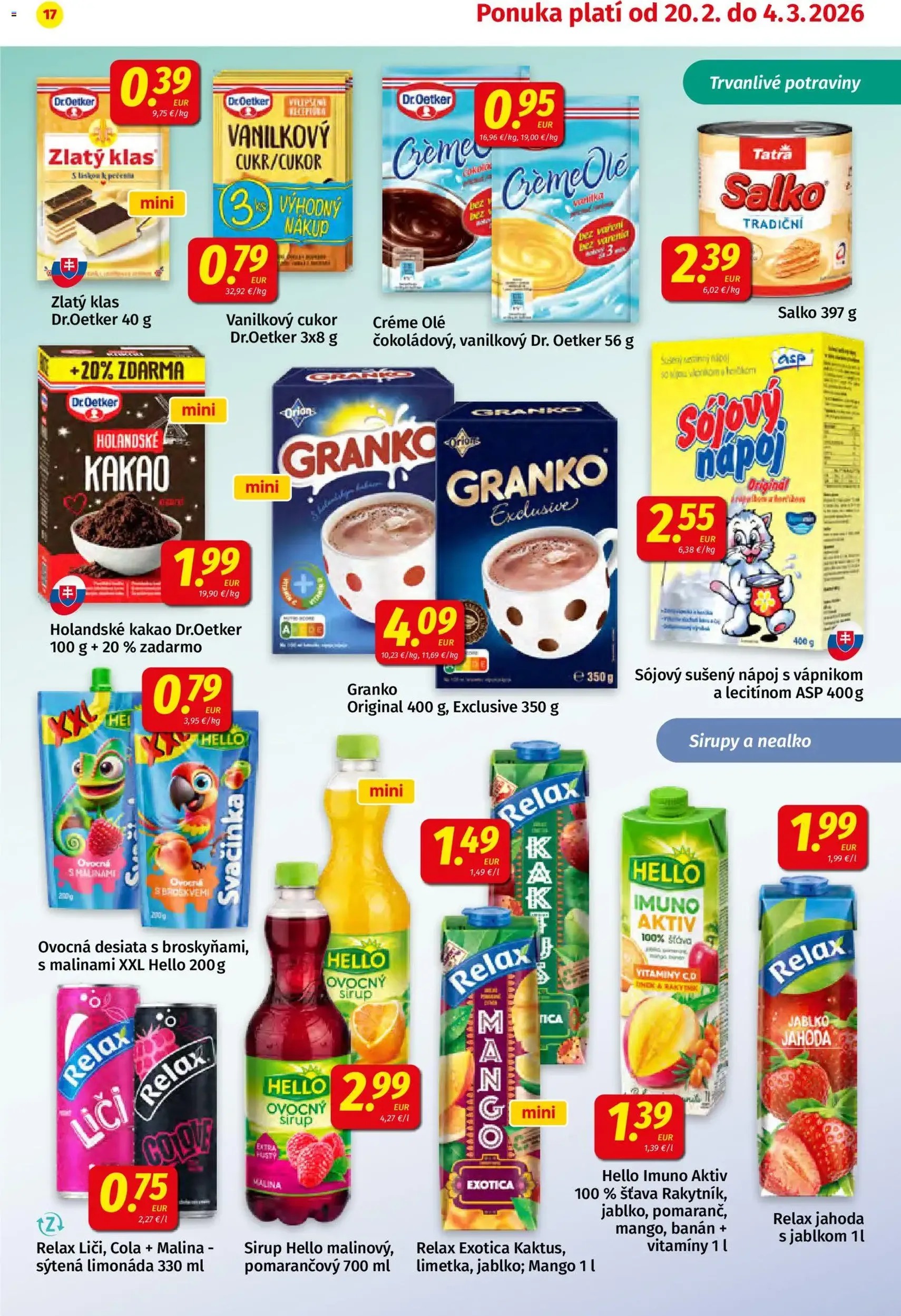 Koruna leták - platný leták od 20.02.2026 strana 17 z 24