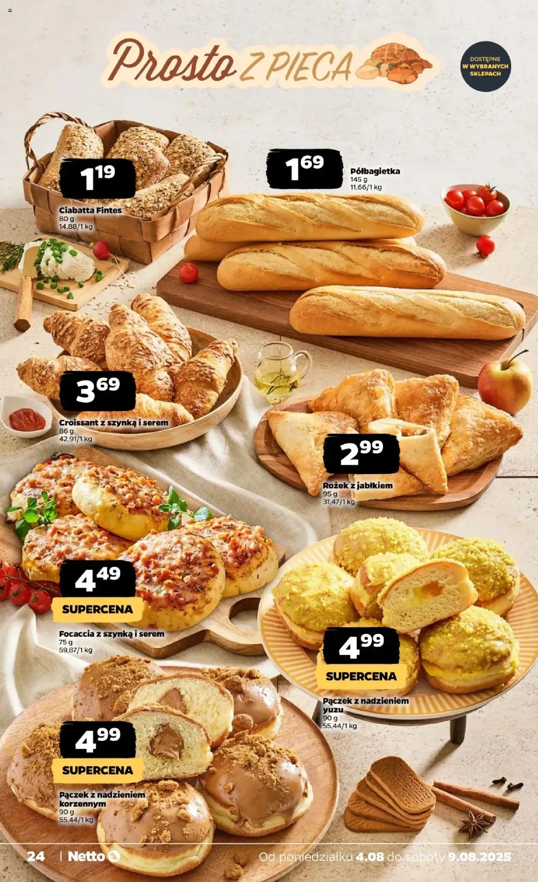 Netto gazetka - Spożywcza - ważny gazetka od 04.08.2025 strona 24 z 28 Netto gazetka - Spożywcza - ważny gazetka od 04.08.2025 strona 24 z 28