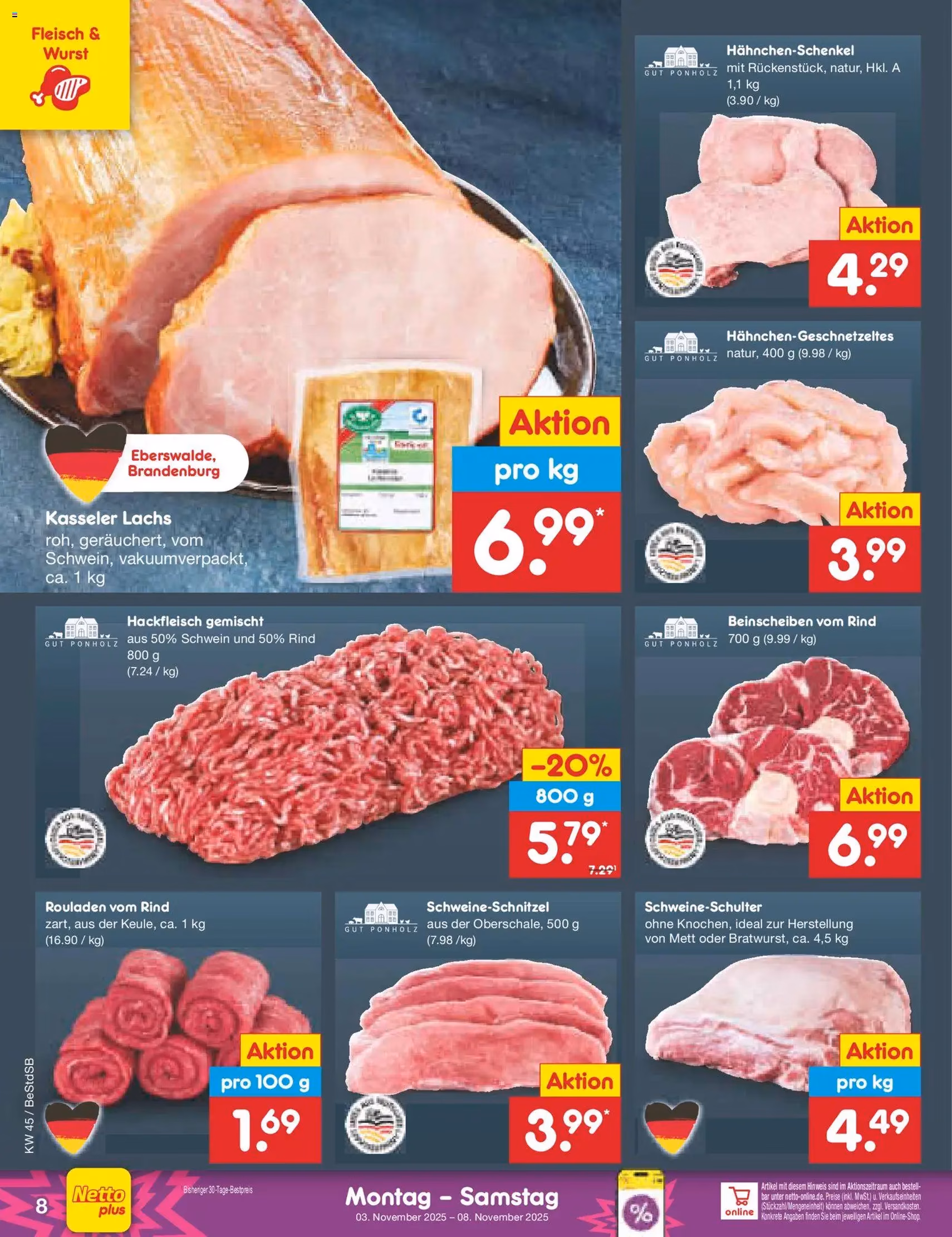 Netto Marken-Discount Prospekt - Gültiger Prospekt ab 03.11.2025, Seite 8 von insgesamt 63 Netto Marken-Discount Prospekt - Gültiger Prospekt ab 03.11.2025, Seite 8 von insgesamt 63