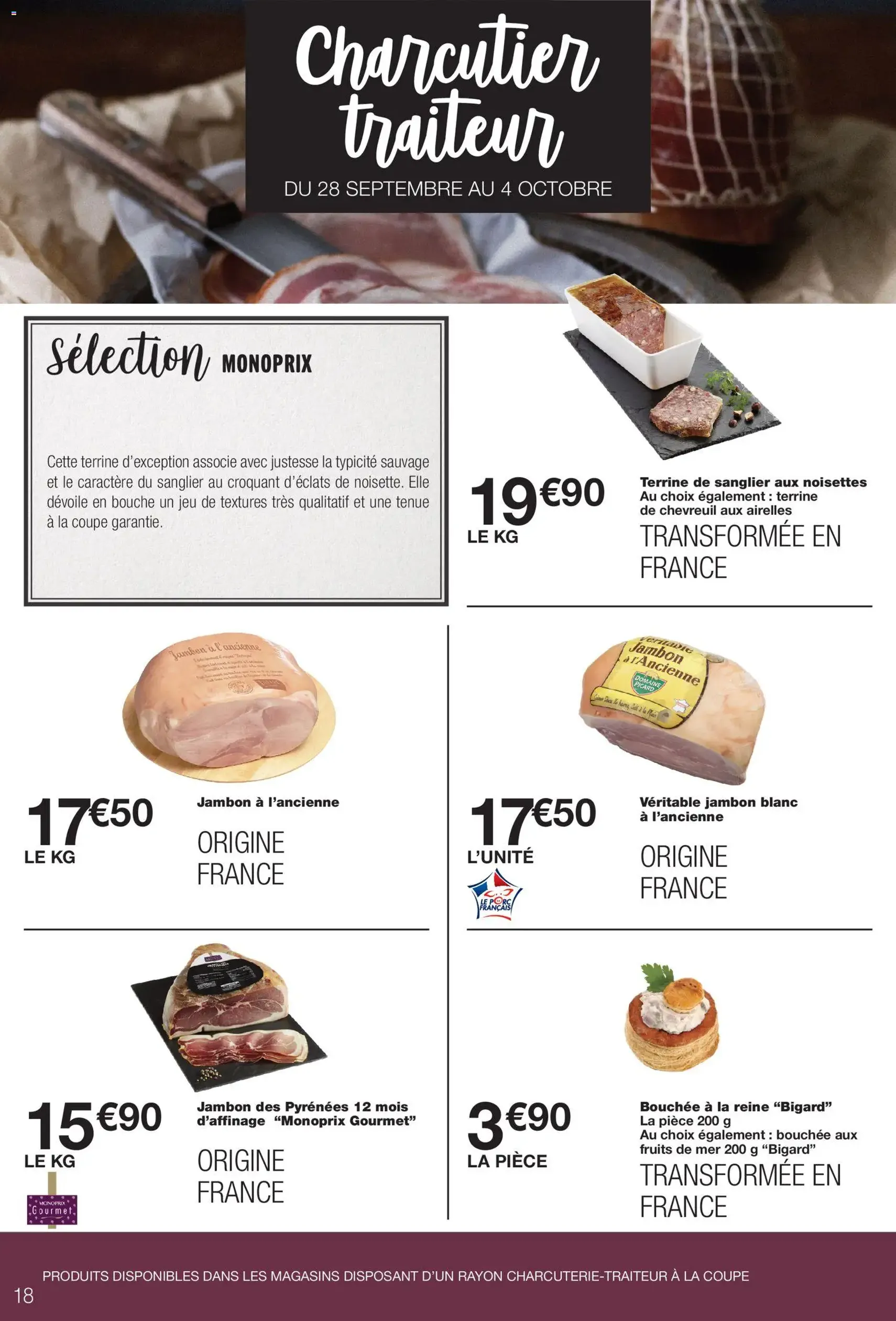 Monoprix catalogue - brochure valable à partir du 22/09/2026, page 18 sur 64