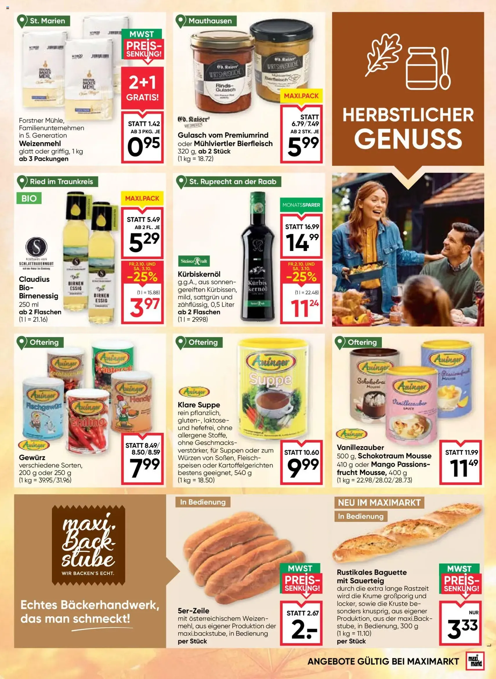 Maximarkt Flugblatt - Gültiger Prospekt ab 01.10.2026, Seite 7 von insgesamt 8