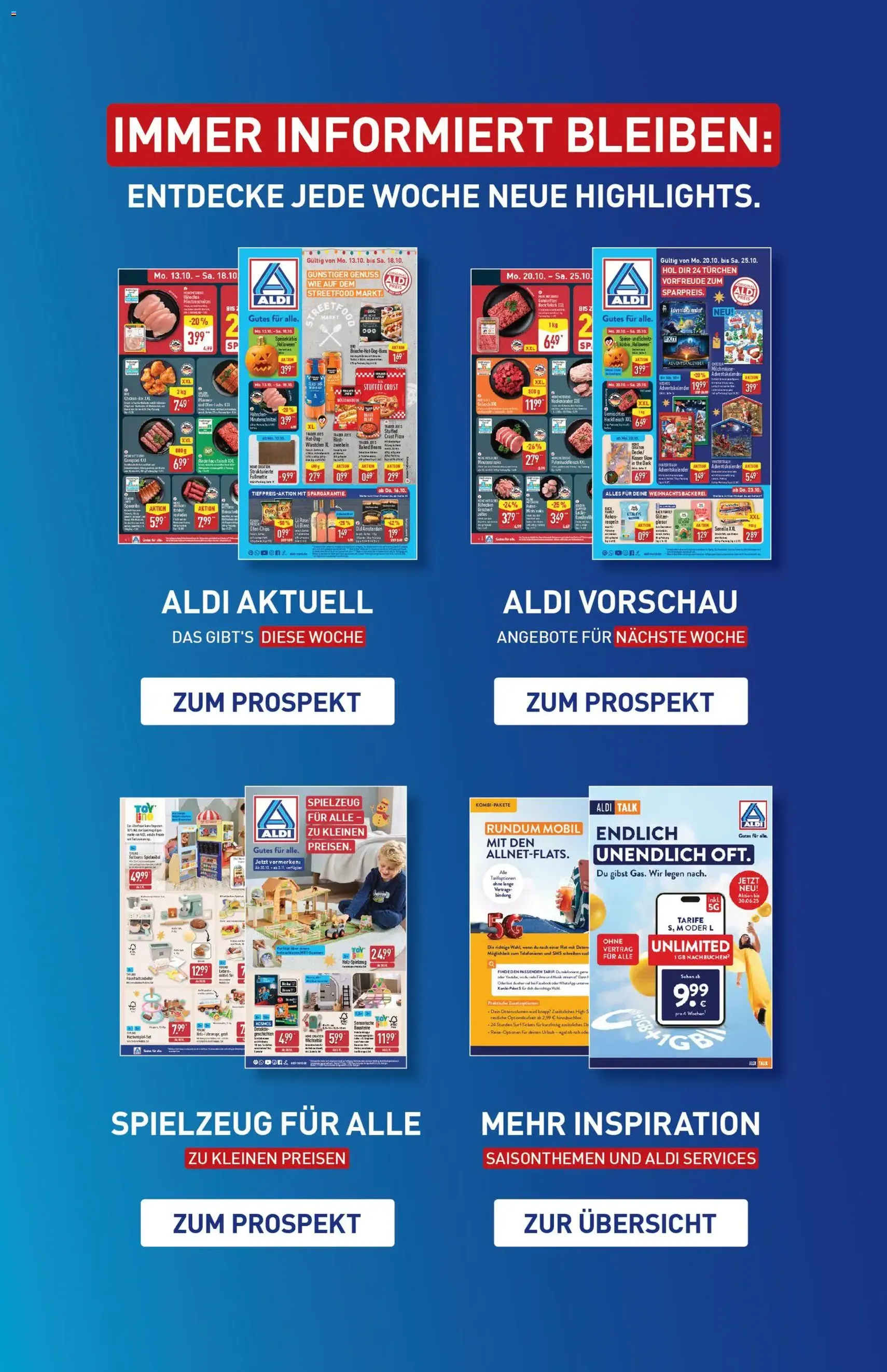Aldi Prospekt - Gültiger Prospekt ab 03.11.2025, Seite 48 von insgesamt 48 Aldi Prospekt - Gültiger Prospekt ab 03.11.2025, Seite 48 von insgesamt 48