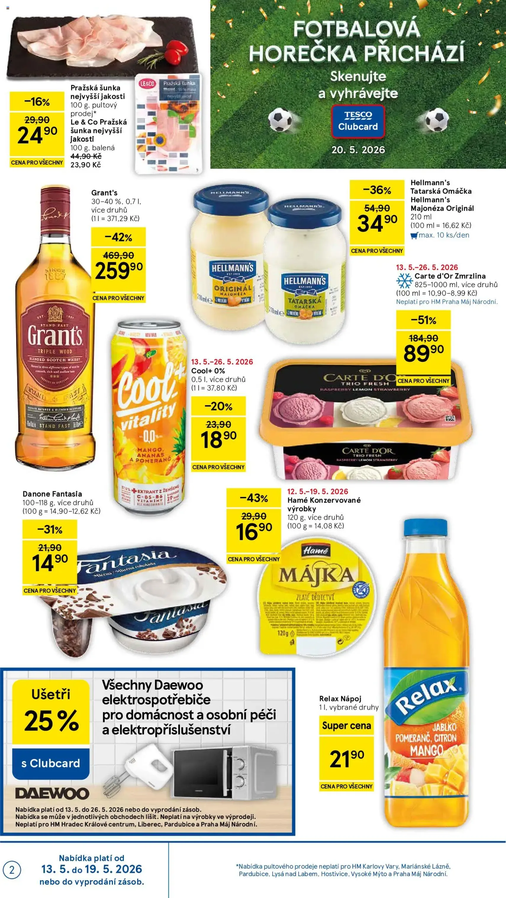 Tesco leták - Hypermarket - platný leták od 13.05.2026 strana 2 z 34