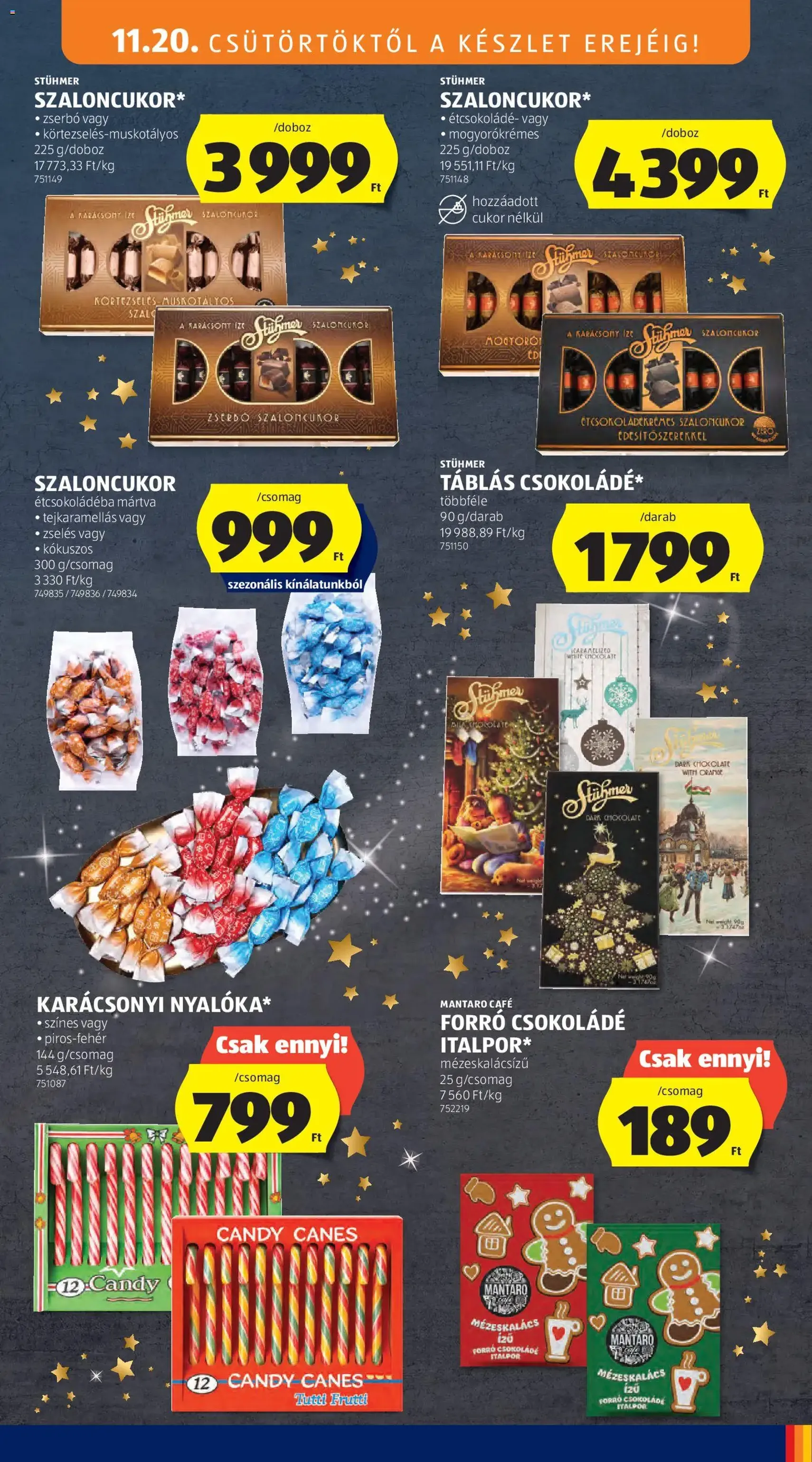 Aldi Akciós újság - 2025.11.20. érvényes szórólap 21 oldal 61 oldalból