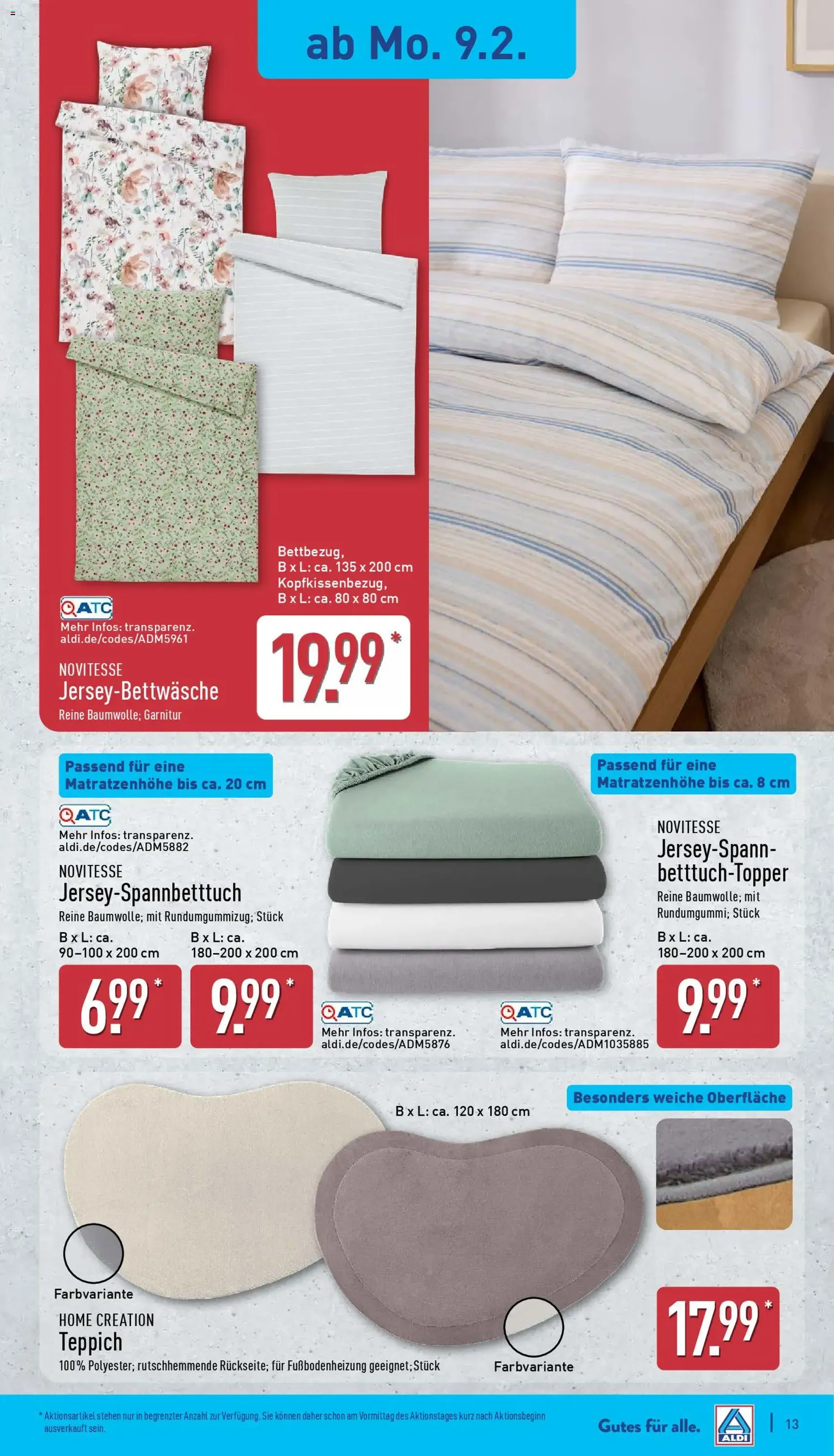 Aldi Prospekt - Gültiger Prospekt ab 09.02.2026, Seite 16 von insgesamt 43