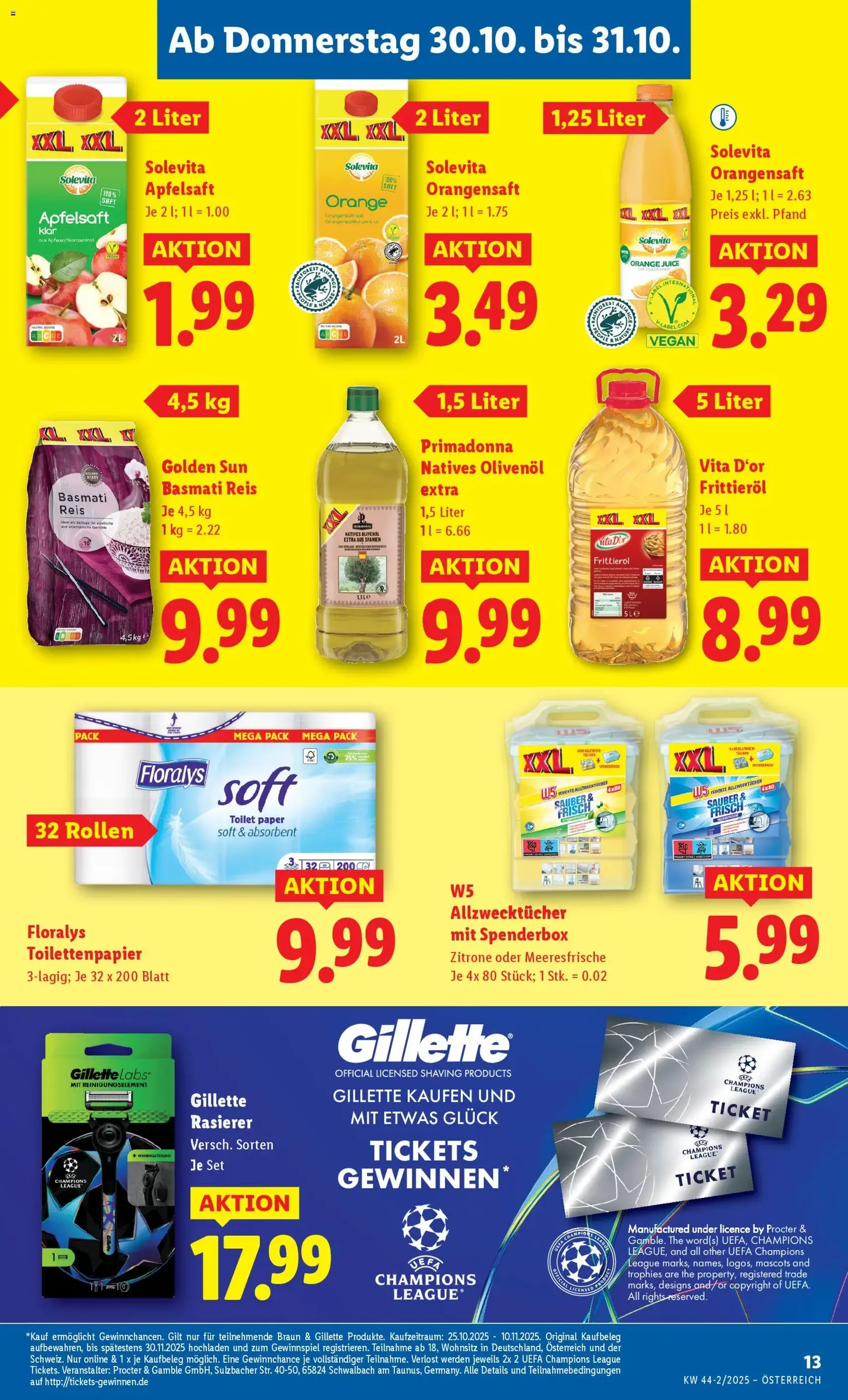 Lidl Flugblatt - Gültiger Prospekt ab 30.10.2025, Seite 17 von insgesamt 46 Lidl Flugblatt - Gültiger Prospekt ab 30.10.2025, Seite 17 von insgesamt 46