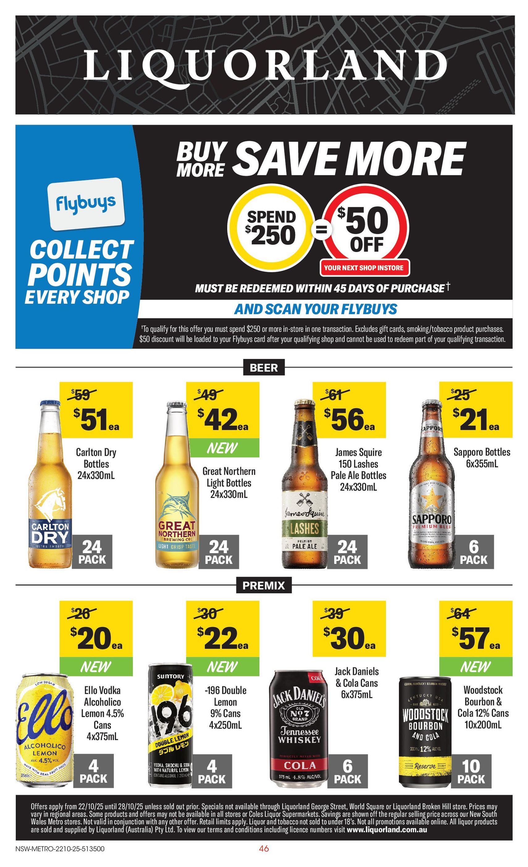 Coles Catalogue NSW - valid flyer from 22/10/2025, page 46 of 47 Coles Catalogue NSW - valid flyer from 22/10/2025, page 46 of 47