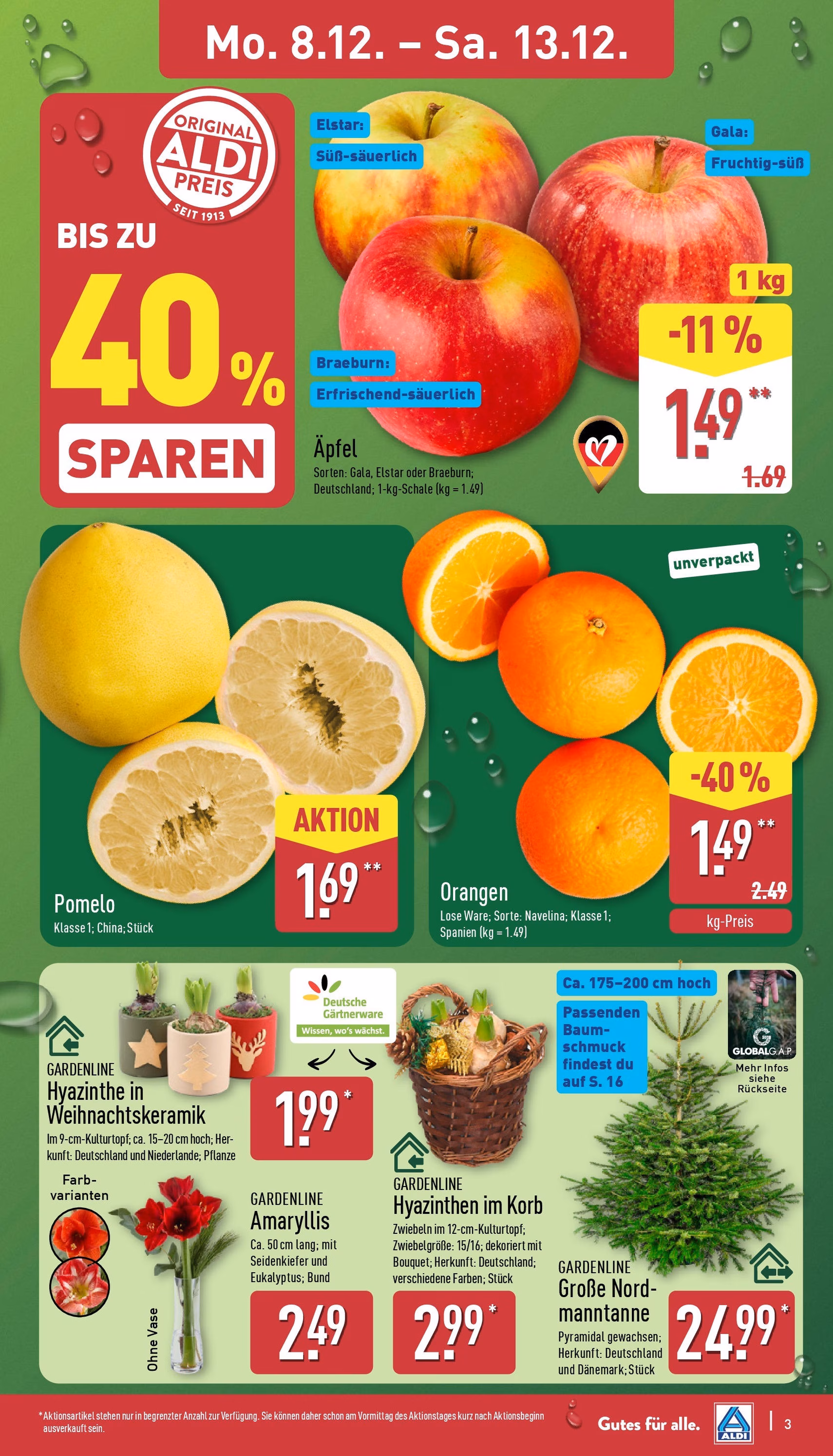 Aldi Prospekt - Gültiger Prospekt ab 08.12.2025, Seite 4 von insgesamt 47