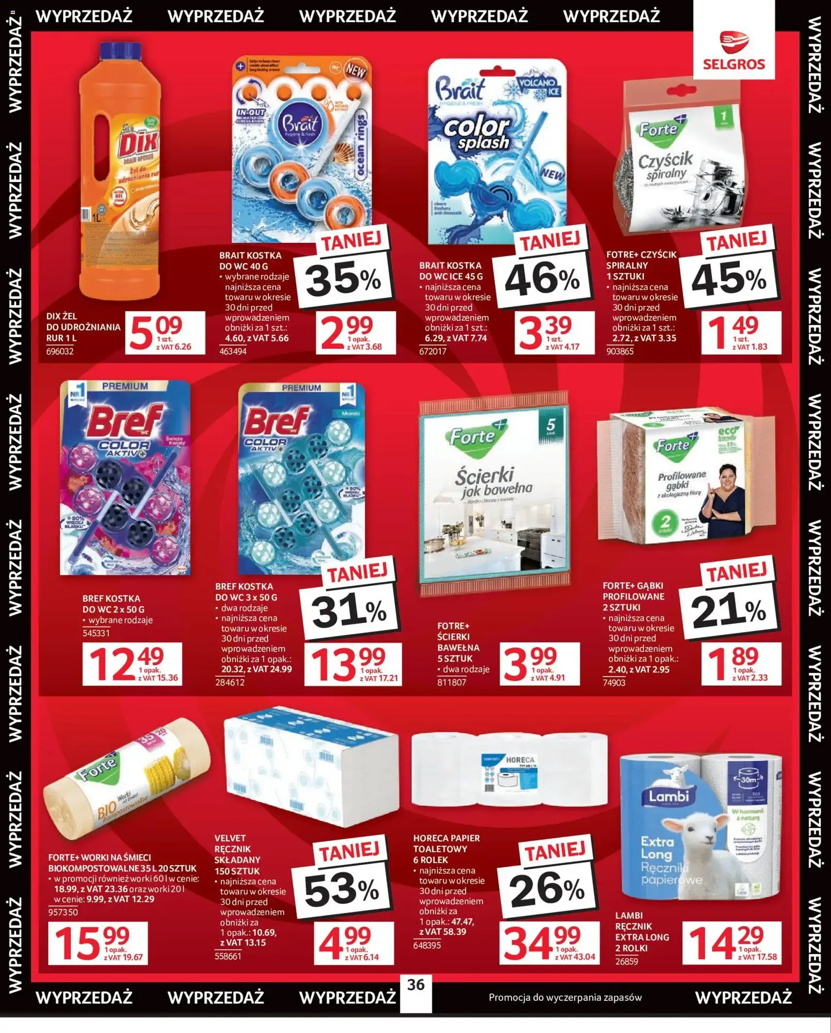 Selgros cash&carry gazetka - ważny gazetka od 07.05.2026 strona 33 z 33
