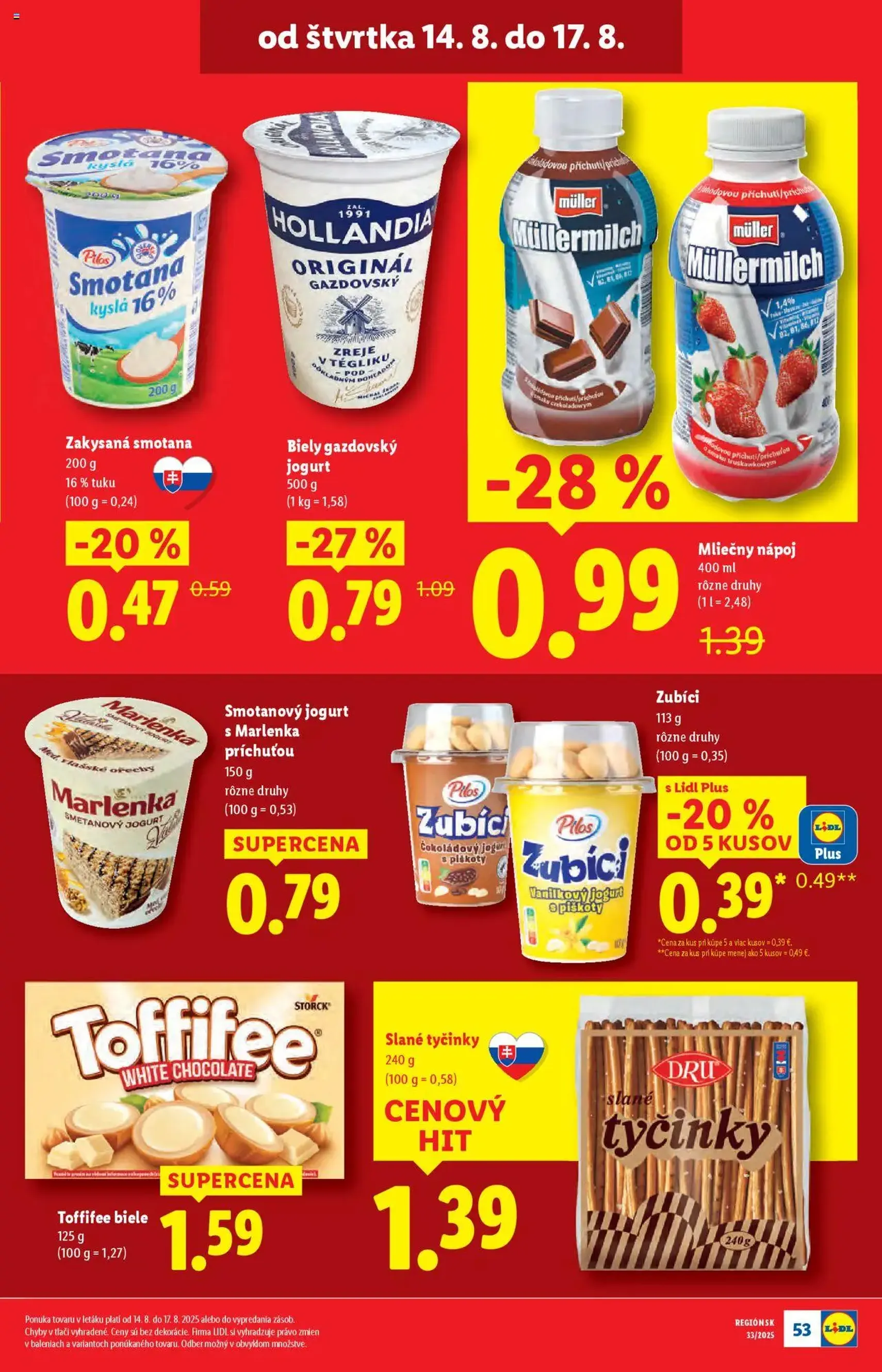 Lidl leták - platný leták od 11.08.2025 strana 59 z 93
