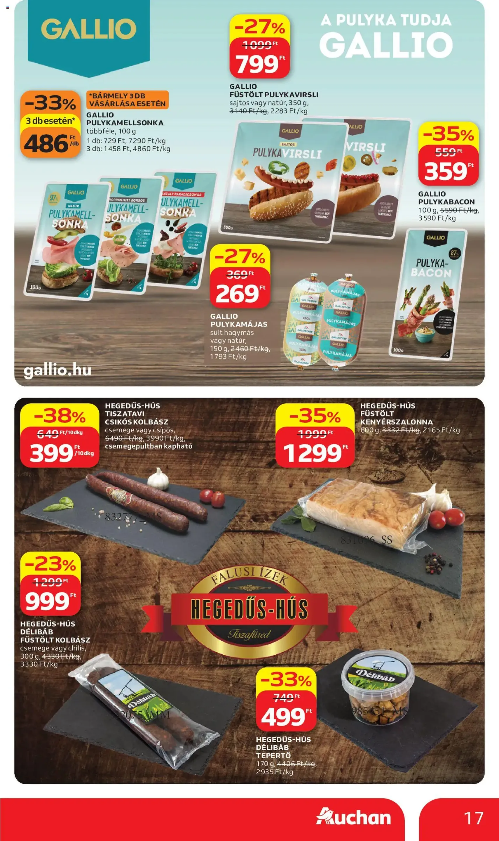 Auchan akciós újság - 2026.06.11. érvényes szórólap 17 oldal 46 oldalból