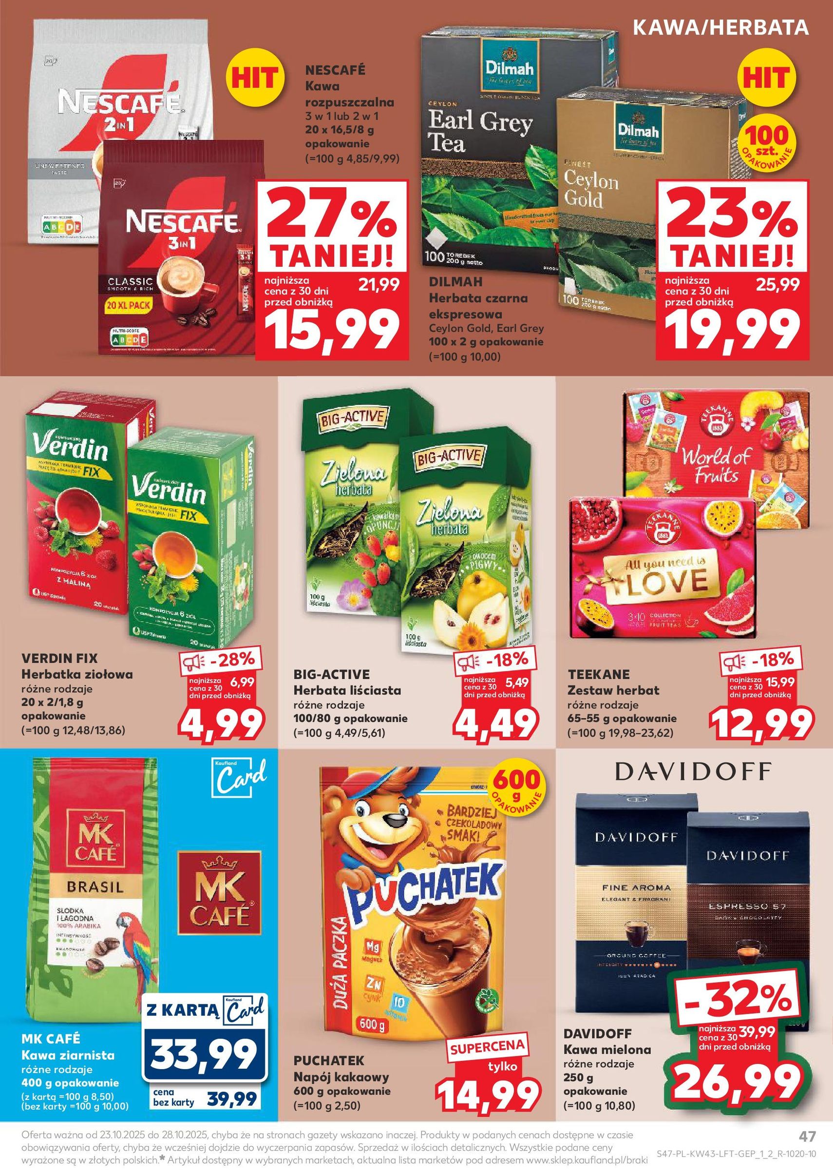 Kaufland gazetka - ważny gazetka od 23.10.2025 strona 47 z 67 Kaufland gazetka - ważny gazetka od 23.10.2025 strona 47 z 67