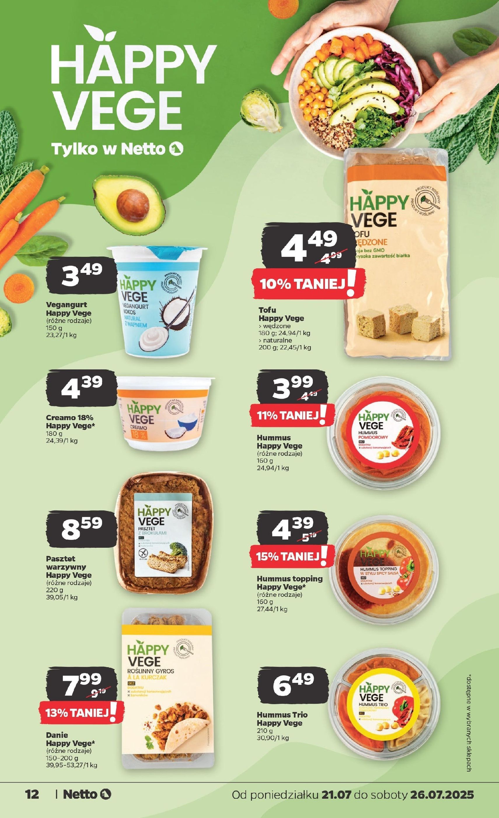 Netto gazetka - Spożywcza - ważny gazetka od 21.07.2025 strona 12 z 31