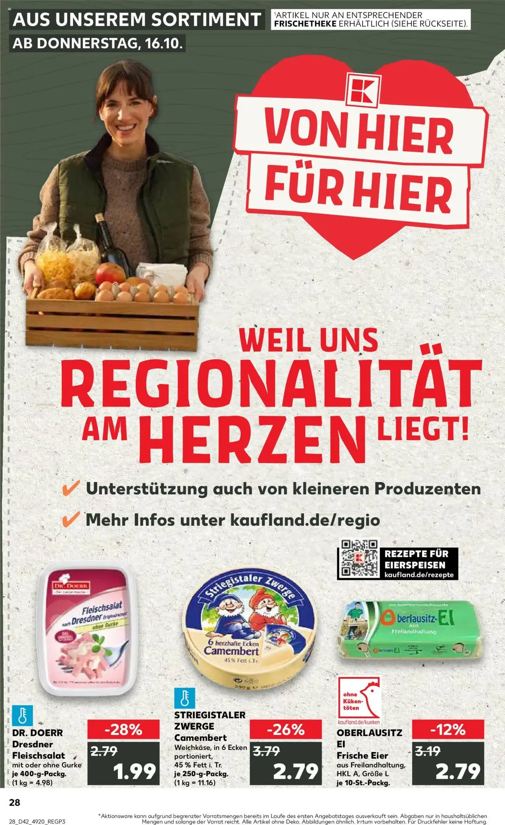 Kaufland Prospekt - Gültiger Prospekt ab 16.10.2025, Seite 28 von insgesamt 64 Kaufland Prospekt - Gültiger Prospekt ab 16.10.2025, Seite 28 von insgesamt 64
