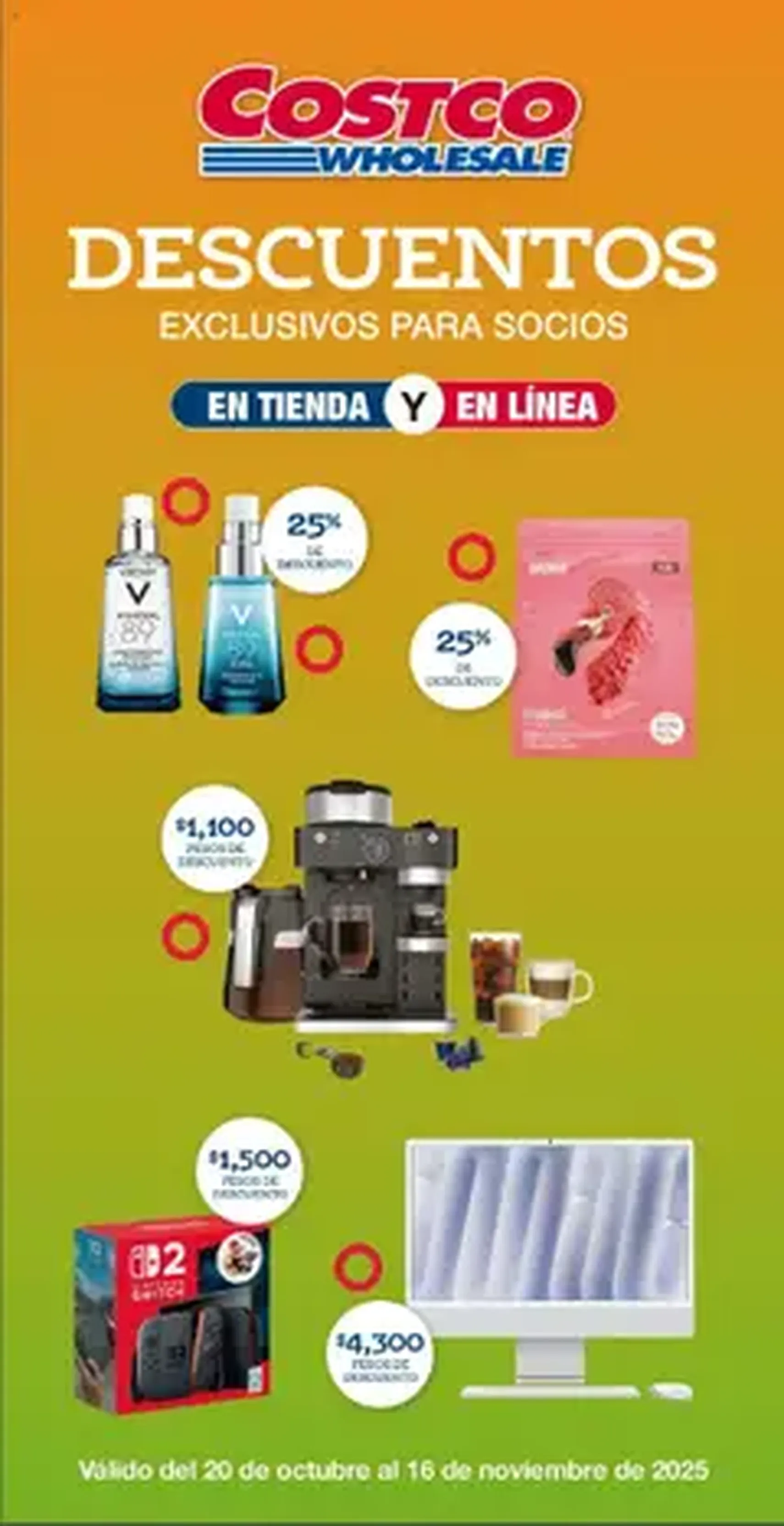 Costco catálogo - folleto válido desde 20/10/2025 página 1 de 1