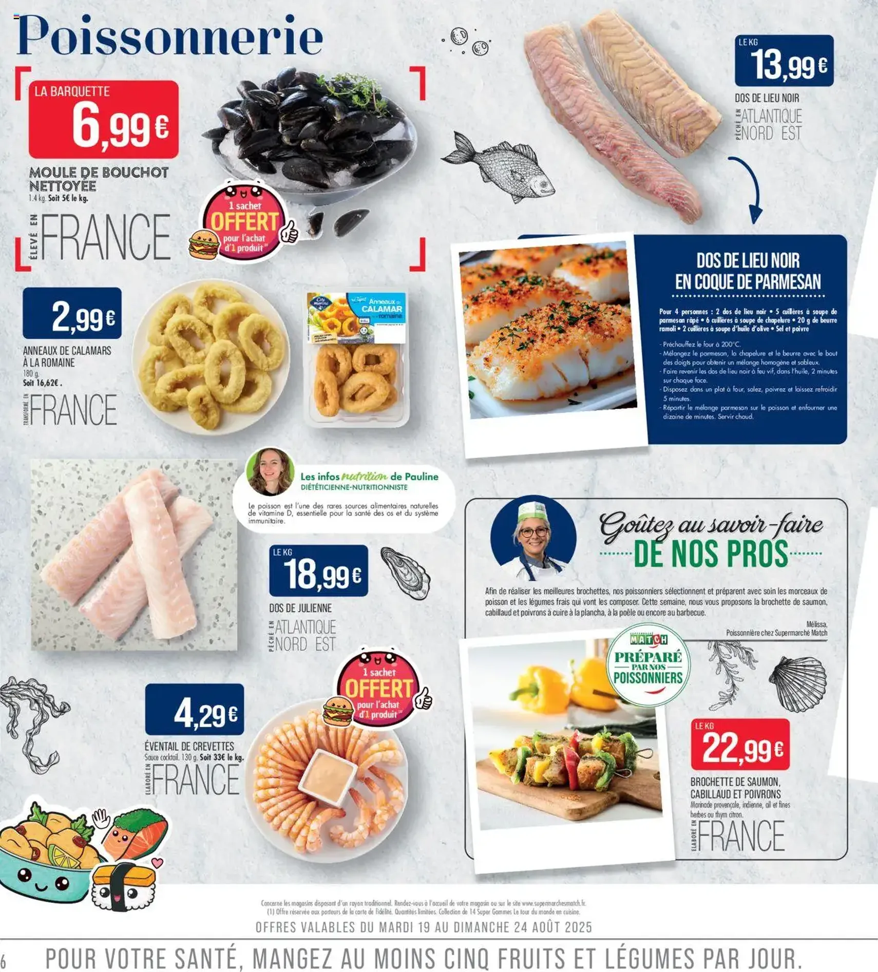 Match Supermarché catalogue - brochure valable à partir du 18/08/2025, page 6 sur 24