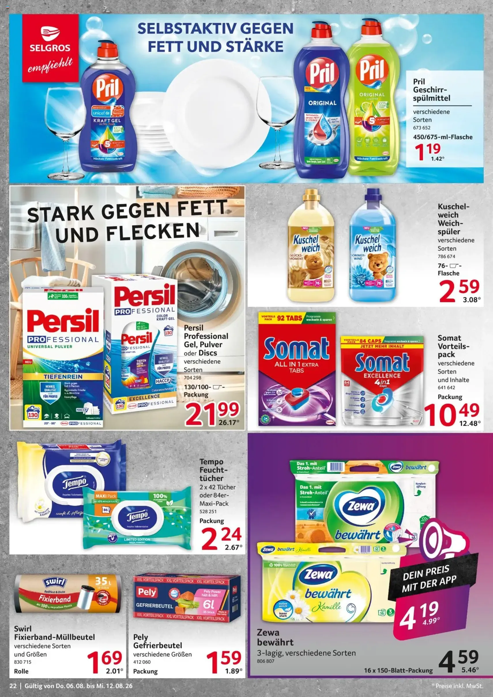 Selgros Prospekt - Gültiger Prospekt ab 06.08.2026, Seite 22 von insgesamt 28