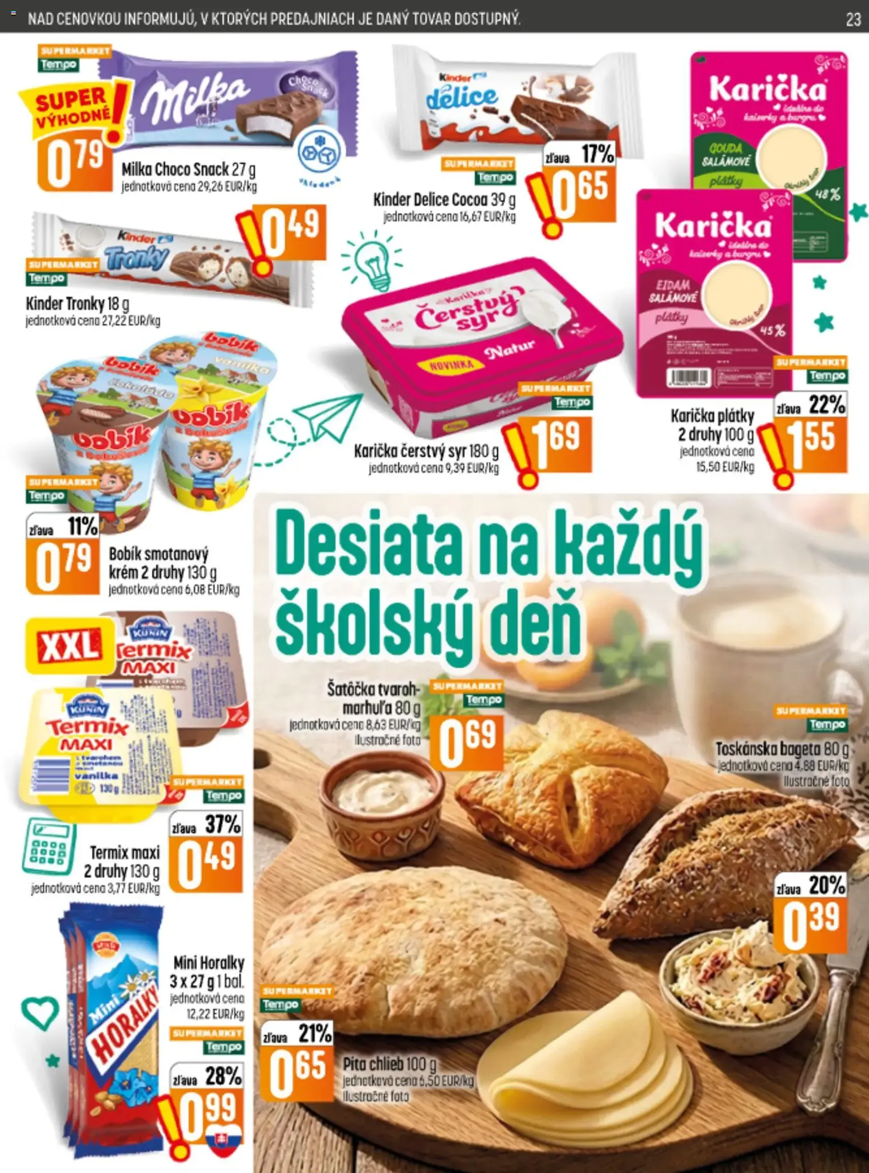 COOP Jednota leták - platný leták od 10.09.2026 strana 23 z 32