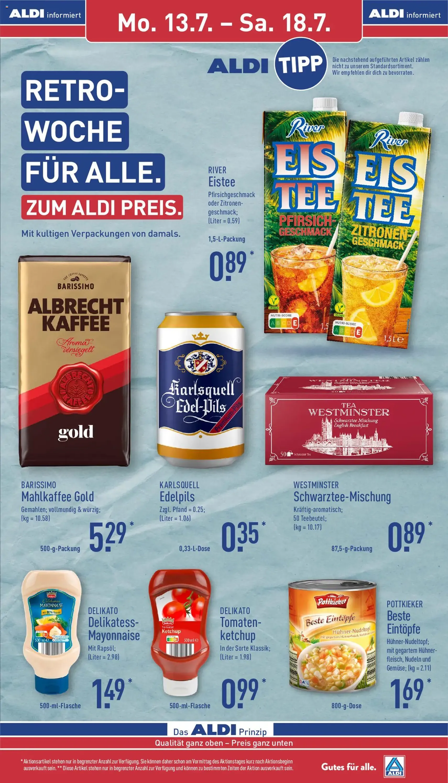 Aldi Prospekt - Gültiger Prospekt ab 13.07.2026, Seite 9 von insgesamt 37