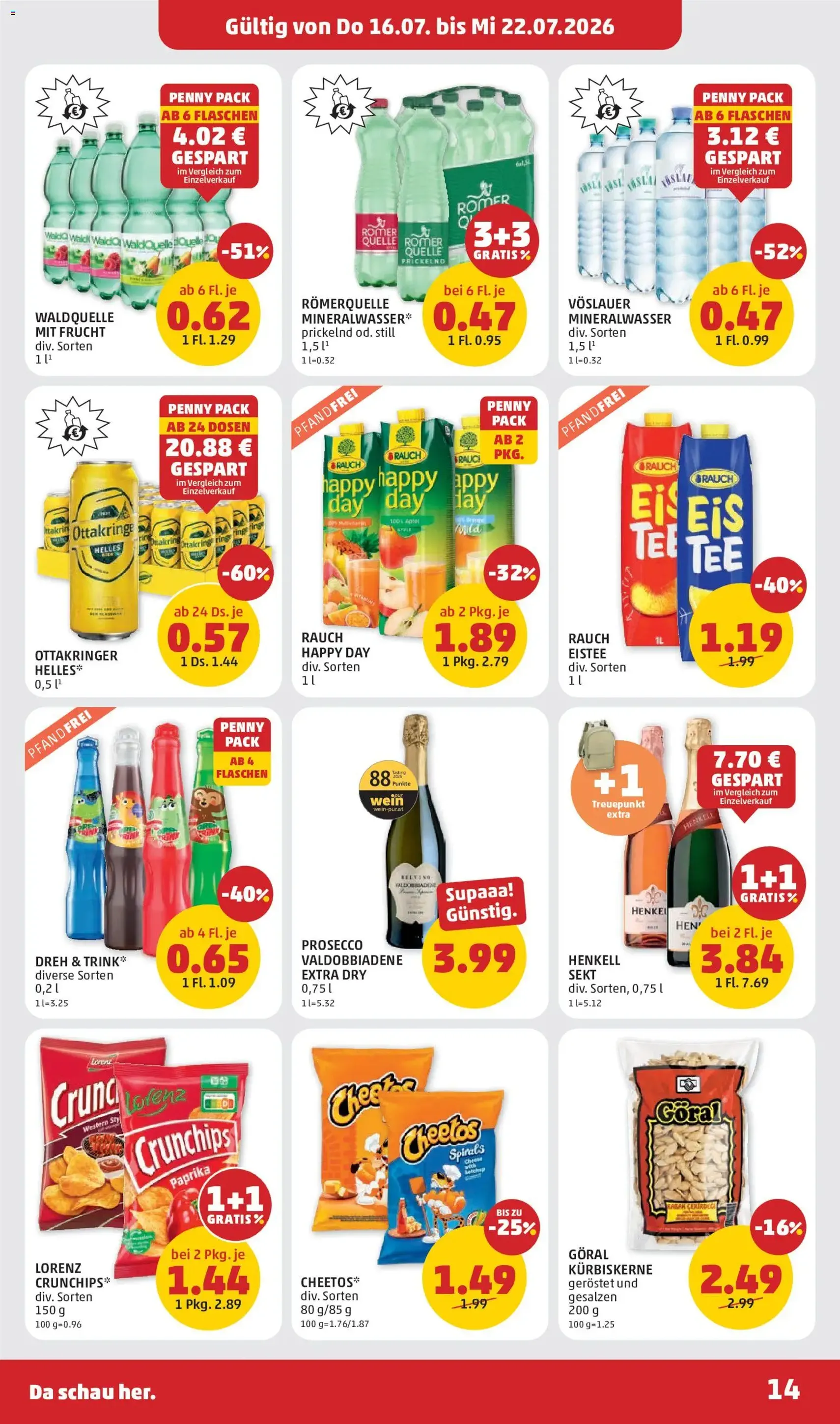 Penny Markt Flugblatt - Gültiger Prospekt ab 16.07.2026, Seite 14 von insgesamt 28