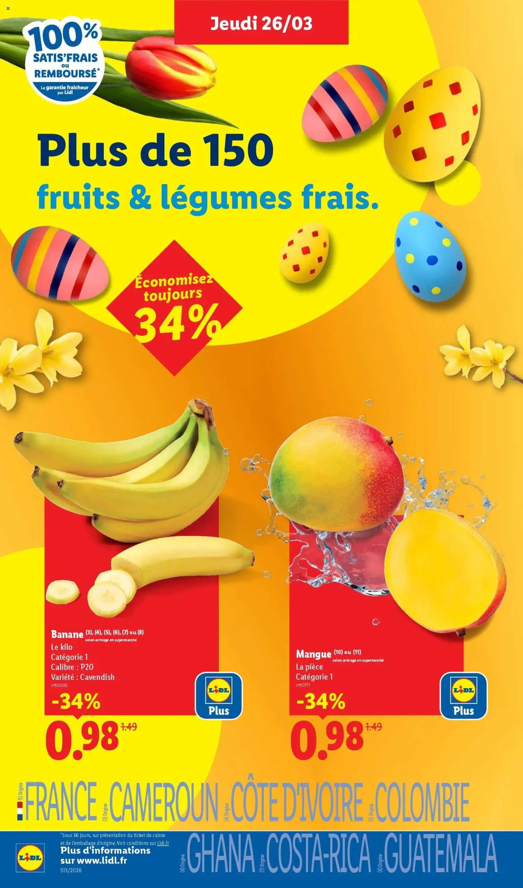 LIDL catalogue semaine 13 - brochure valable à partir du 26/03/2026, page 2 sur 76