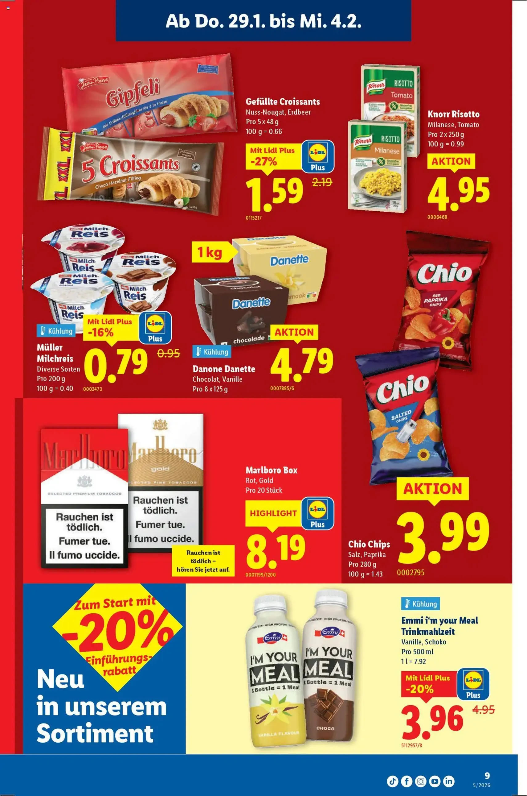 Lidl Aktionen - Gültiger Prospekt ab 29.01.2026, Seite 9 von insgesamt 32