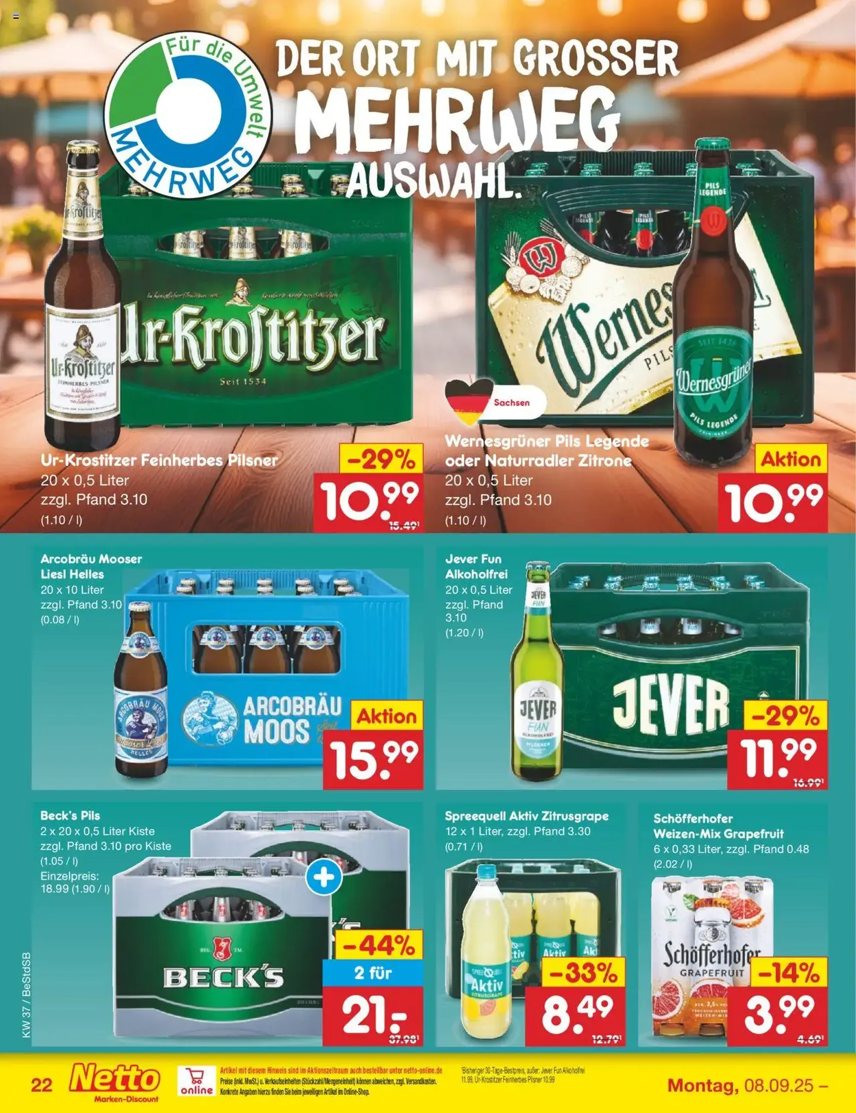 Netto Marken-Discount Prospekt - Gültiger Prospekt ab 08.09.2025, Seite 32 von insgesamt 67 Netto Marken-Discount Prospekt - Gültiger Prospekt ab 08.09.2025, Seite 32 von insgesamt 67