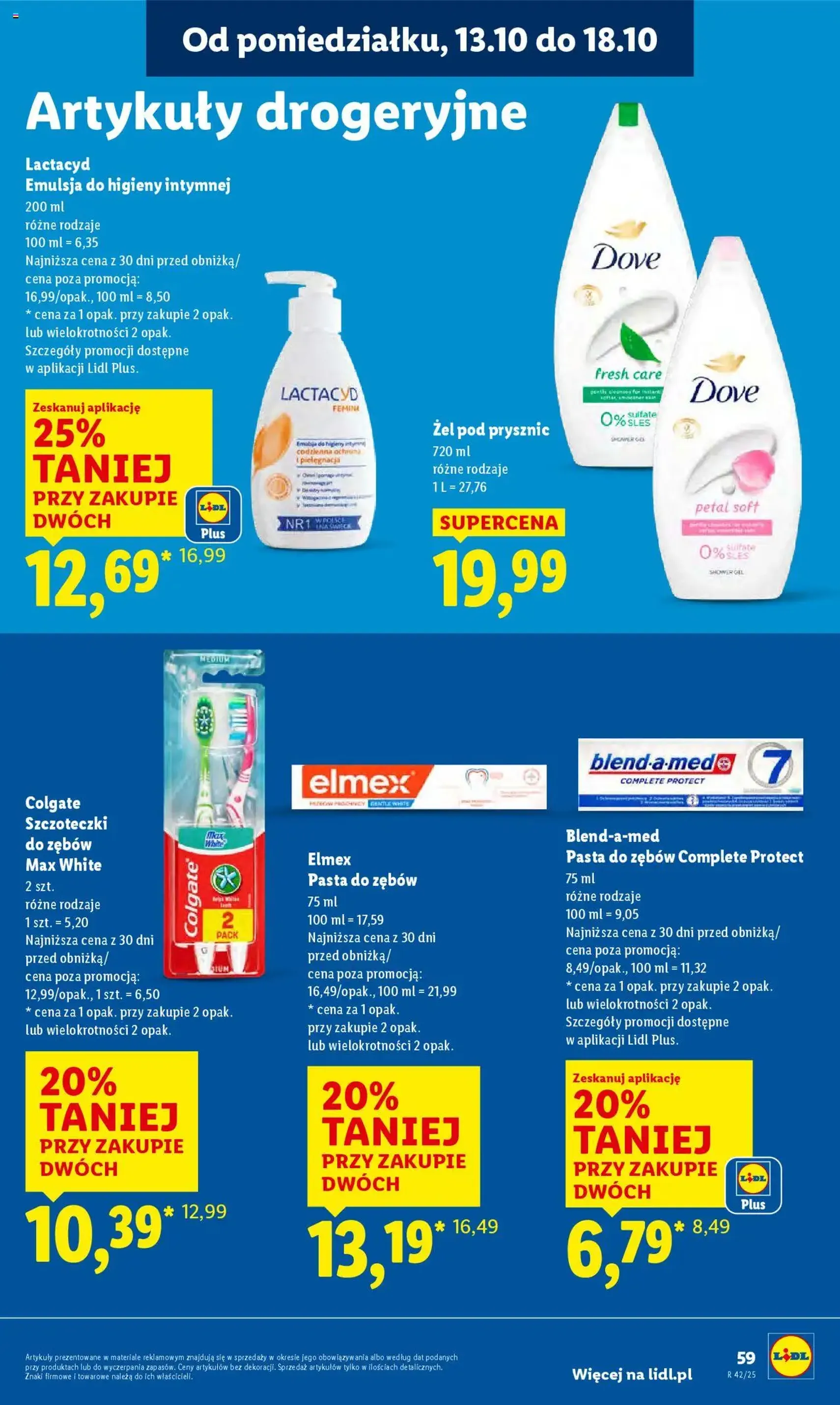 Lidl Gazetka - ważny gazetka od 13.10.2025 strona 59 z 73