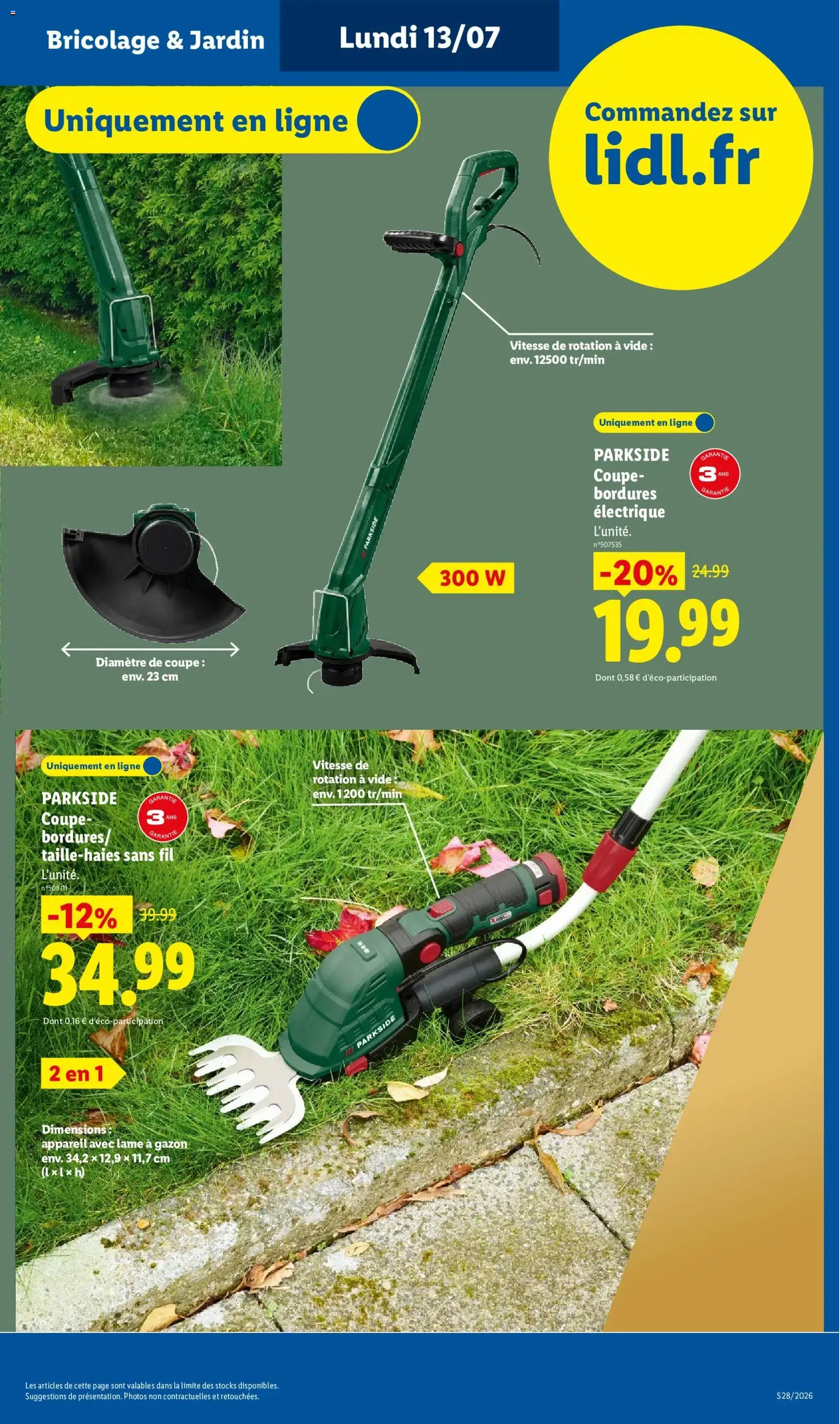 LIDL catalogue - brochure valable à partir du 09/07/2026, page 61 sur 68