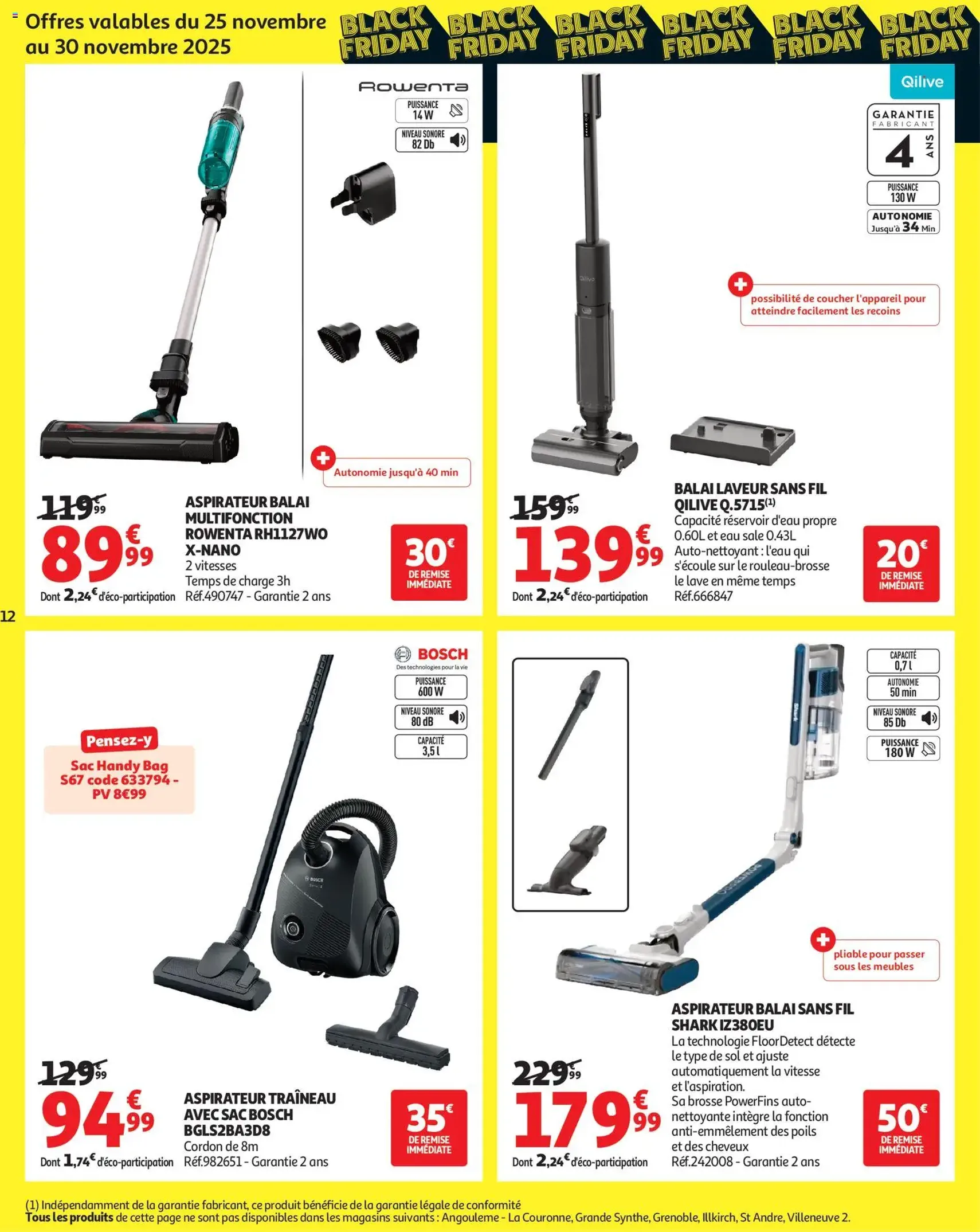 Auchan Black Friday - brochure valable à partir du 25/11/2025, page 12 sur 28