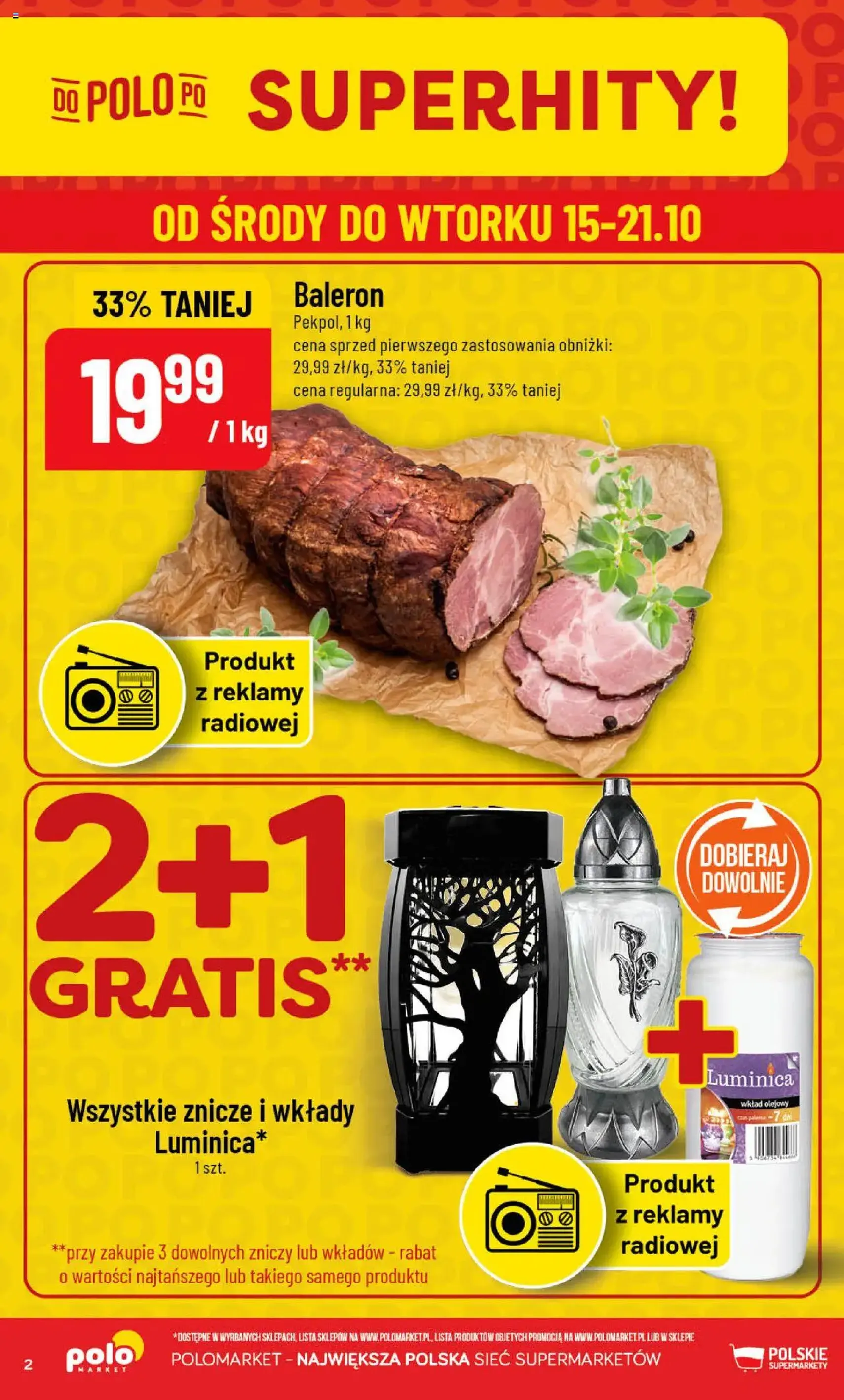 POLOmarket Gazetka - ważny gazetka od 15.10.2025 strona 2 z 74 POLOmarket Gazetka - ważny gazetka od 15.10.2025 strona 2 z 74