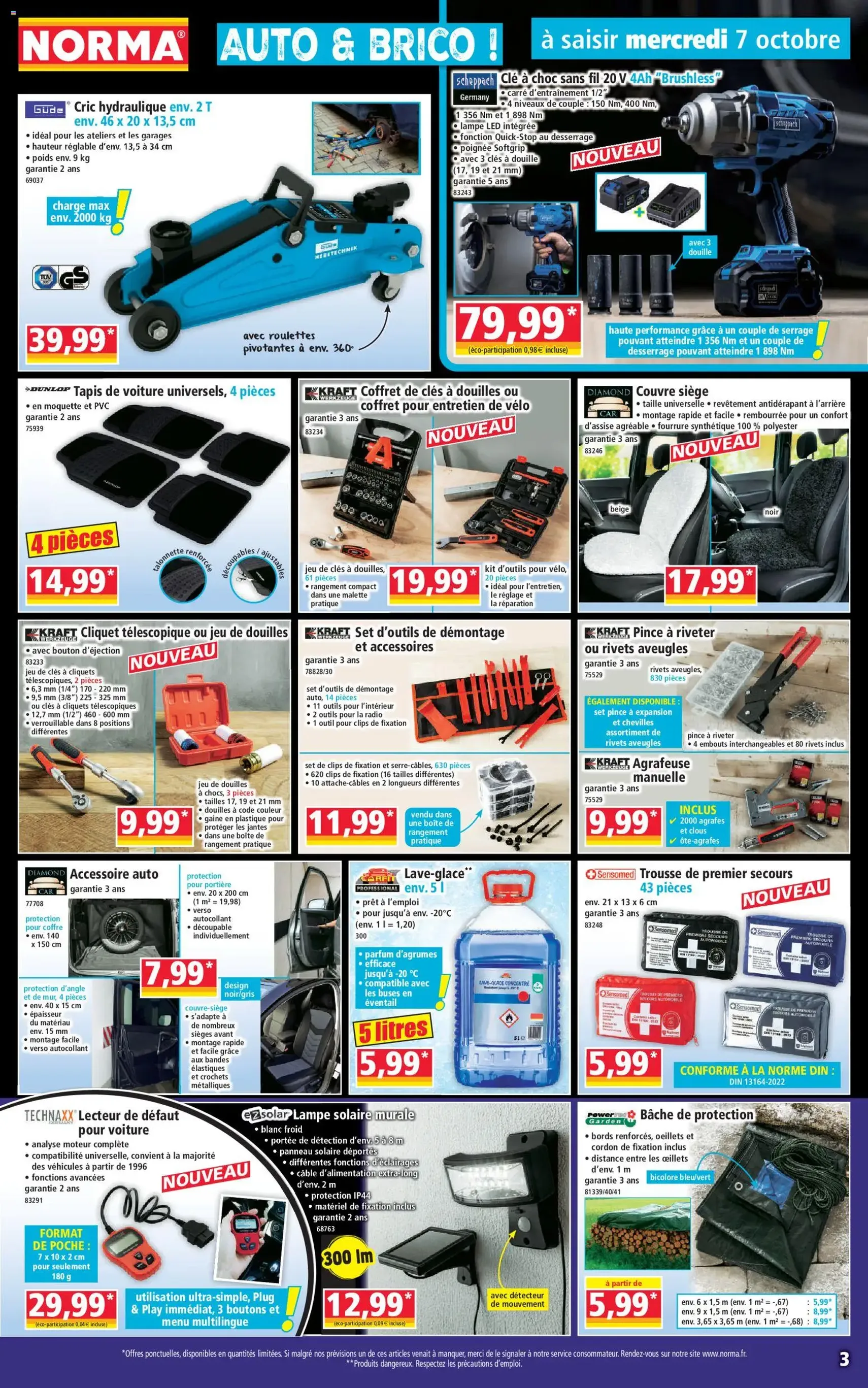 Norma catalogue - brochure valable à partir du 07/10/2026, page 3 sur 14