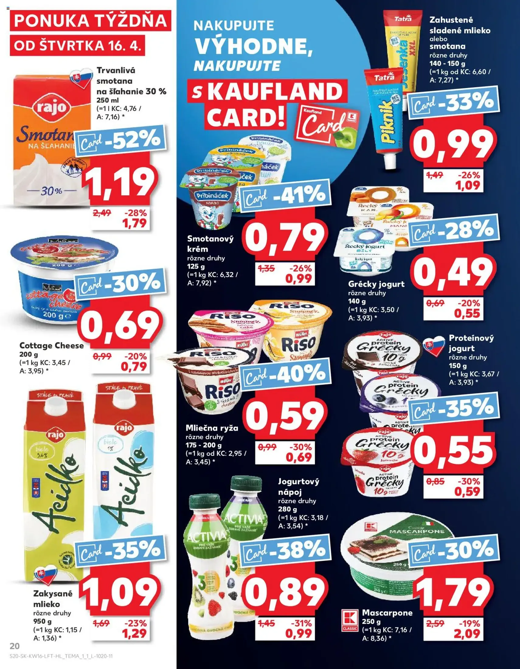 Kaufland leták - platný leták od 16.04.2026 strana 20 z 76