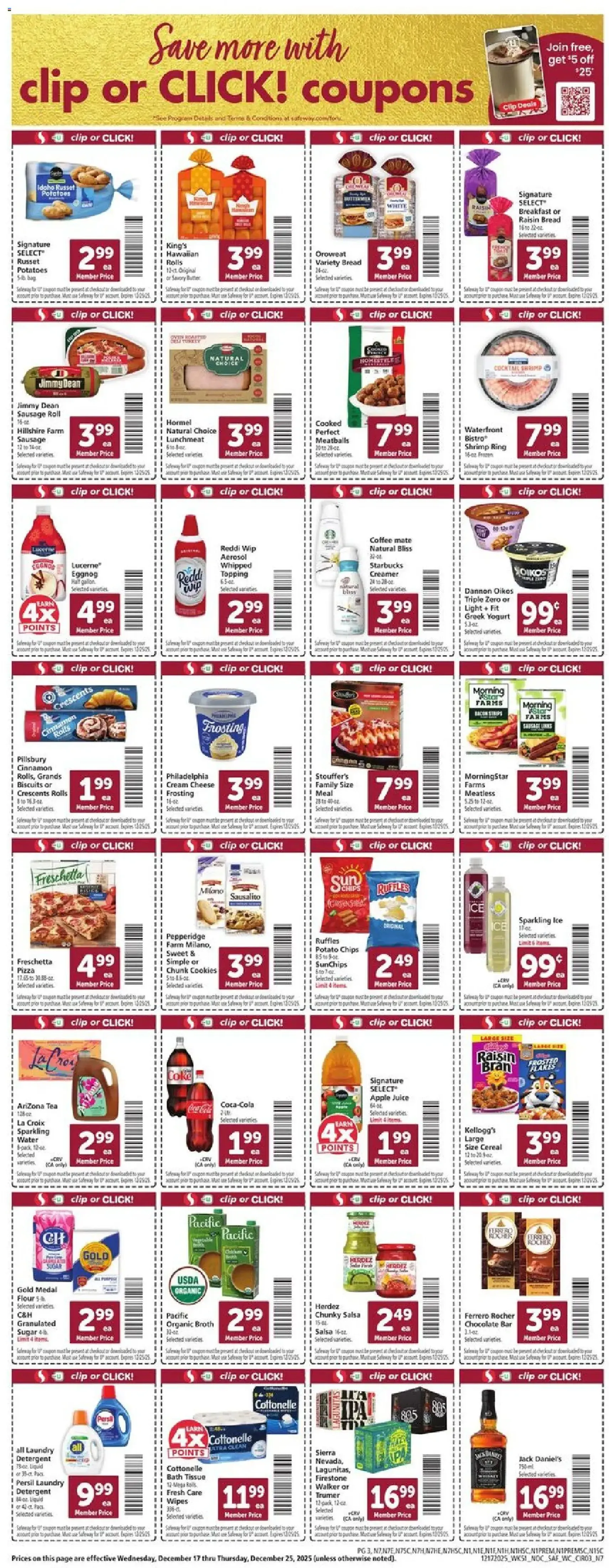 Safeway Weekly Ad - valid flyer from 12/17/2025, page 5 of 14
