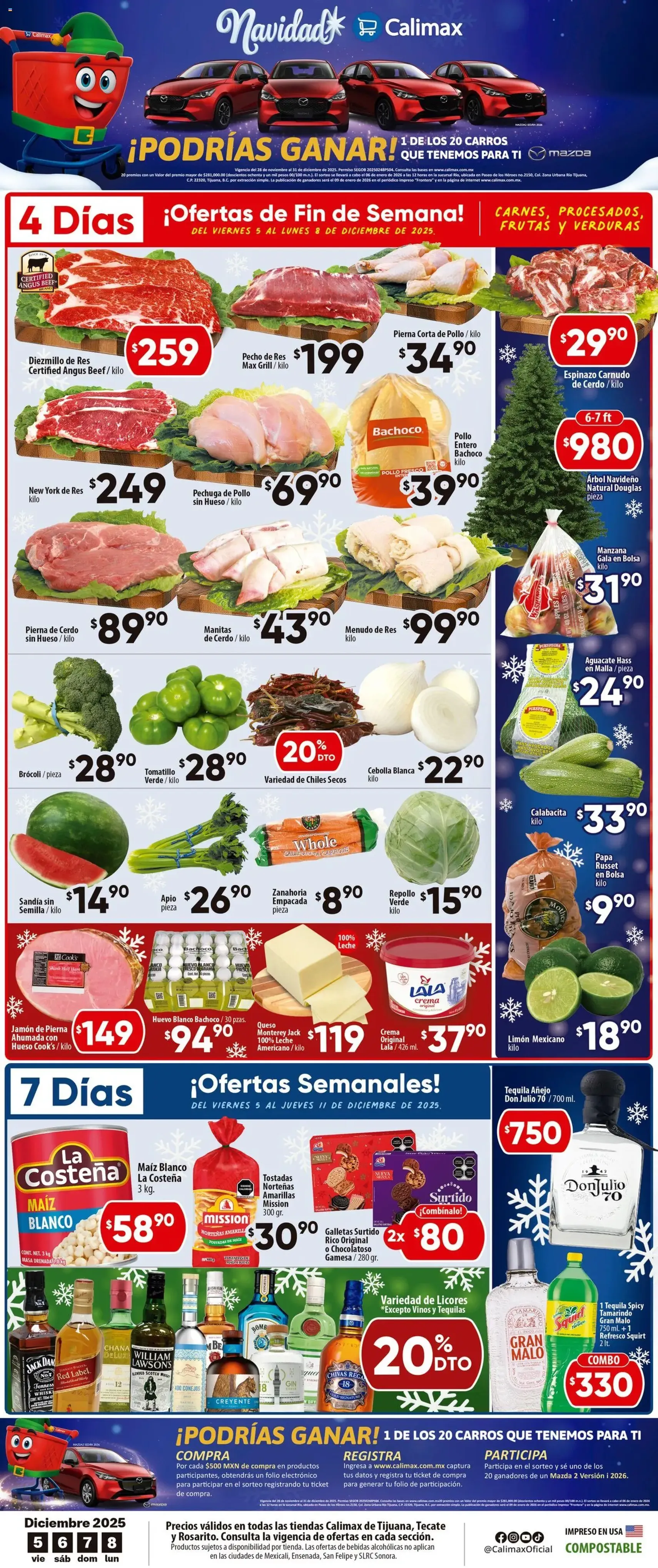 Calimax folleto - folleto válido desde 05/12/2025 página 1 de 4