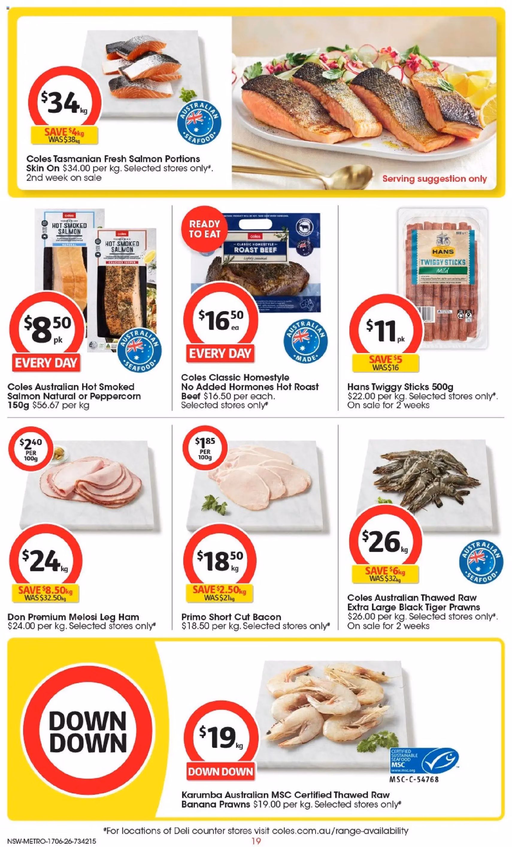Coles catalogue - valid flyer from 17/06/2026, page 19 of 48