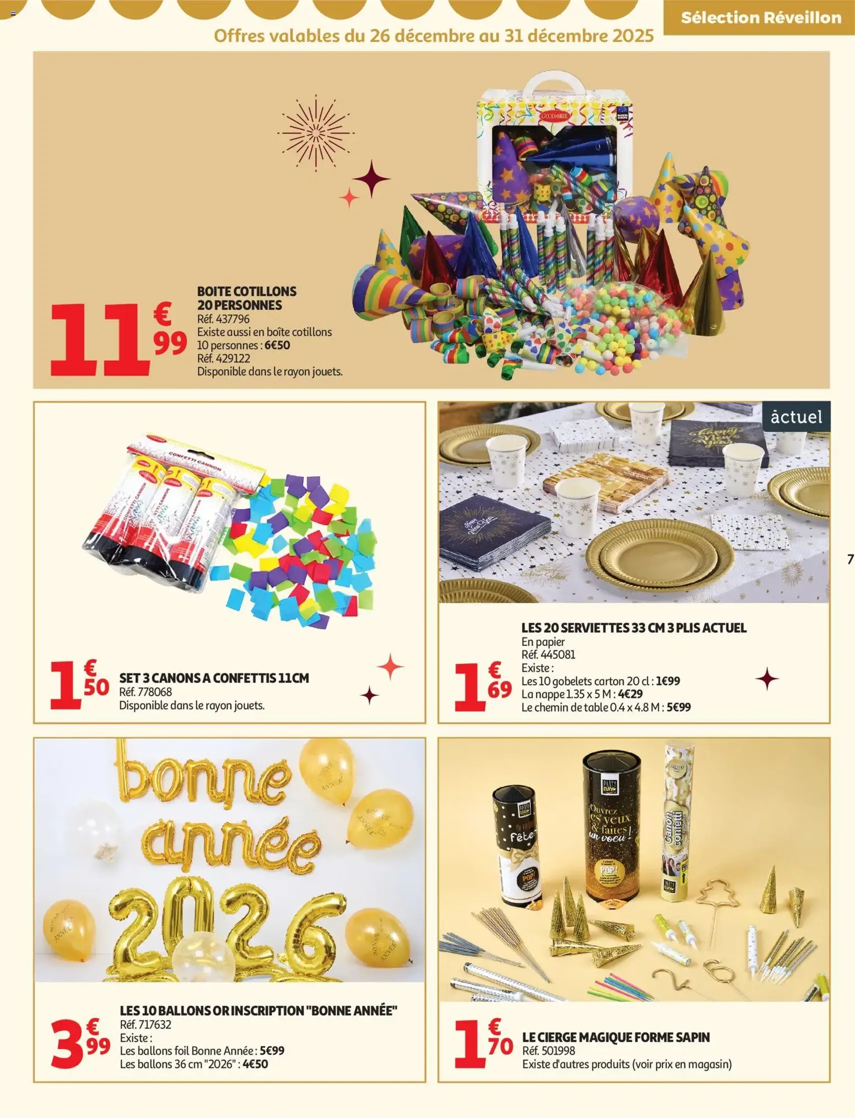 Auchan prospectus - brochure valable à partir du 26/12/2025, page 7 sur 50