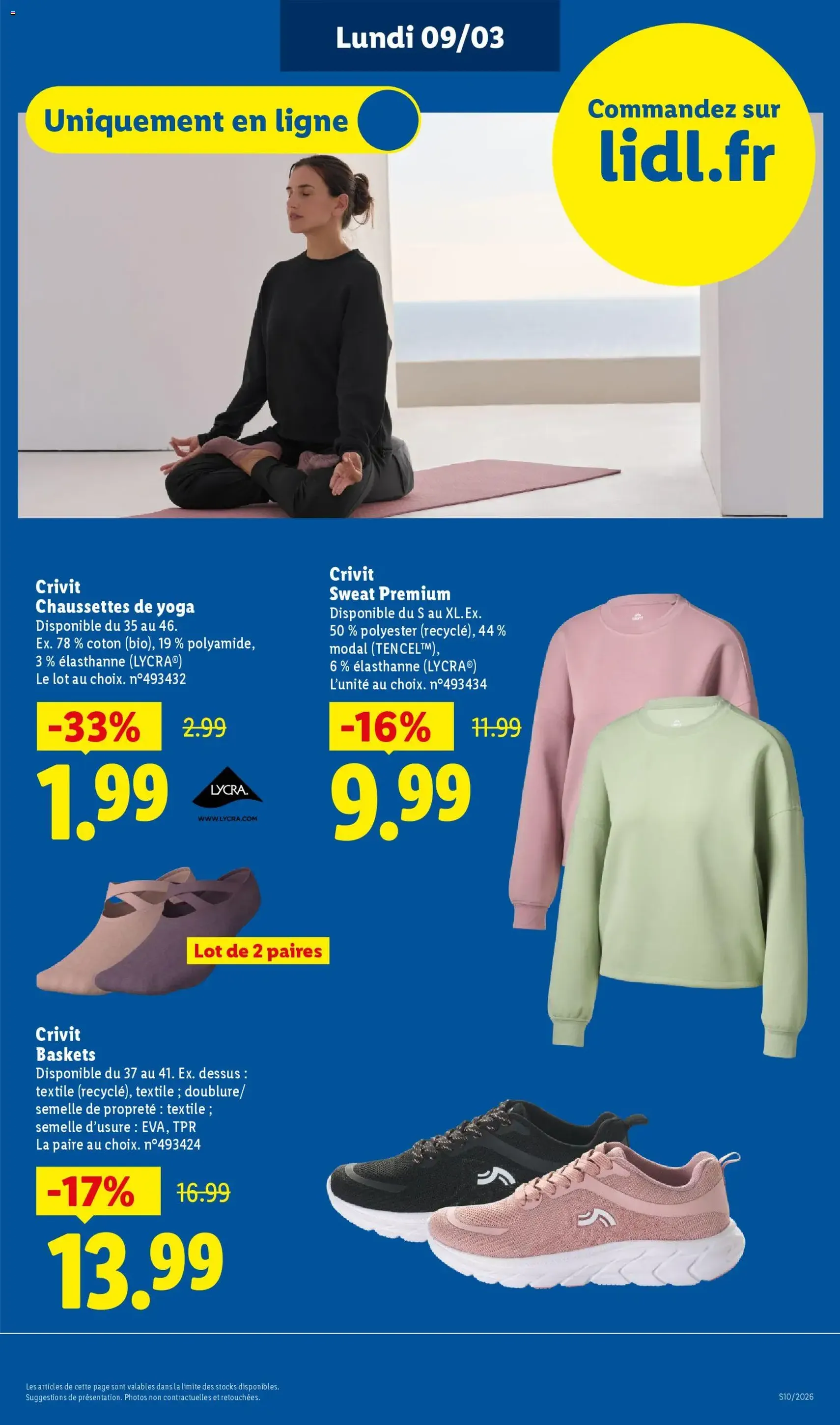 LIDL catalogue semaine 10 - brochure valable à partir du 05/03/2026, page 77 sur 79