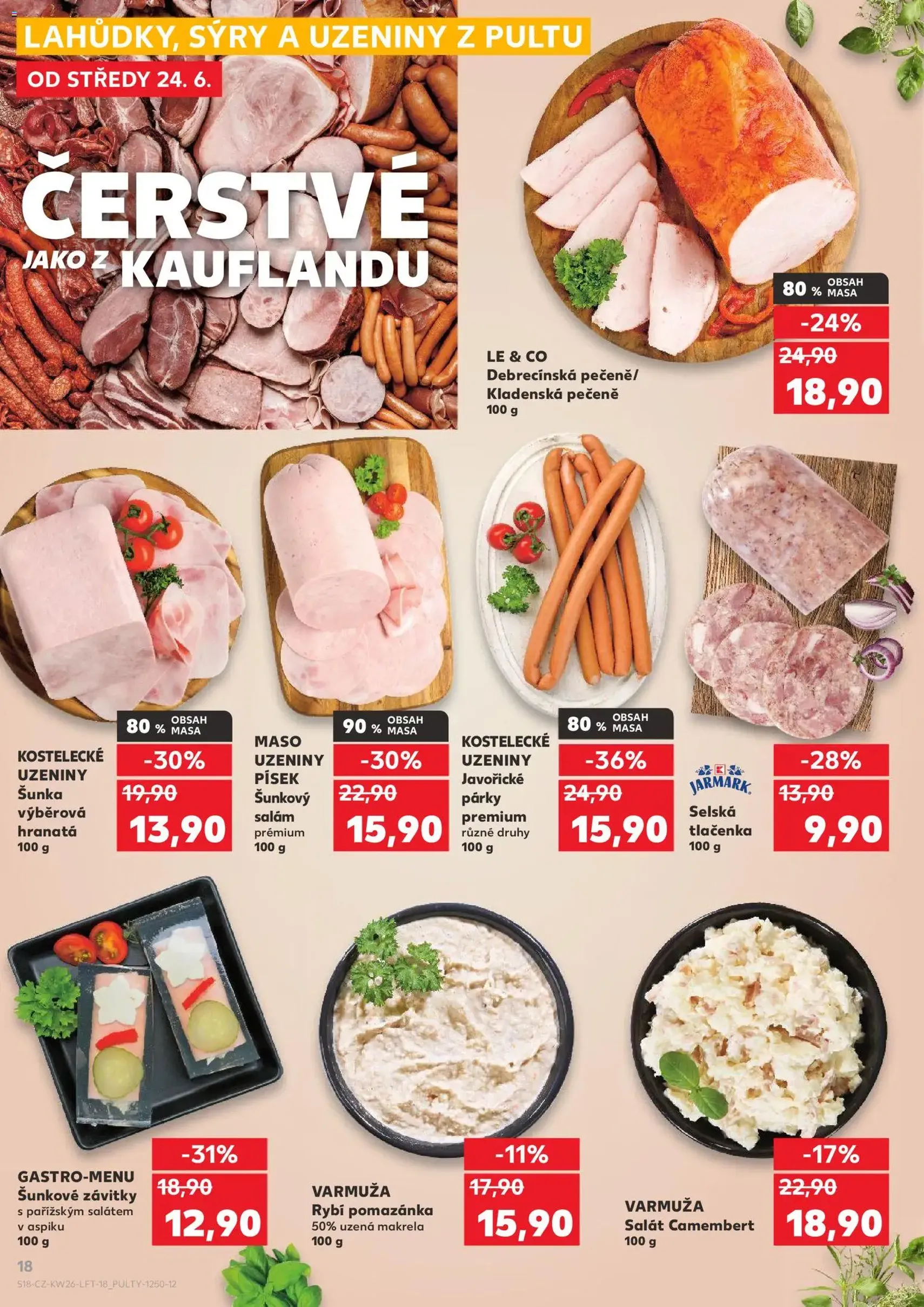 Kaufland leták - platný leták od 24.06.2026 strana 18 z 54