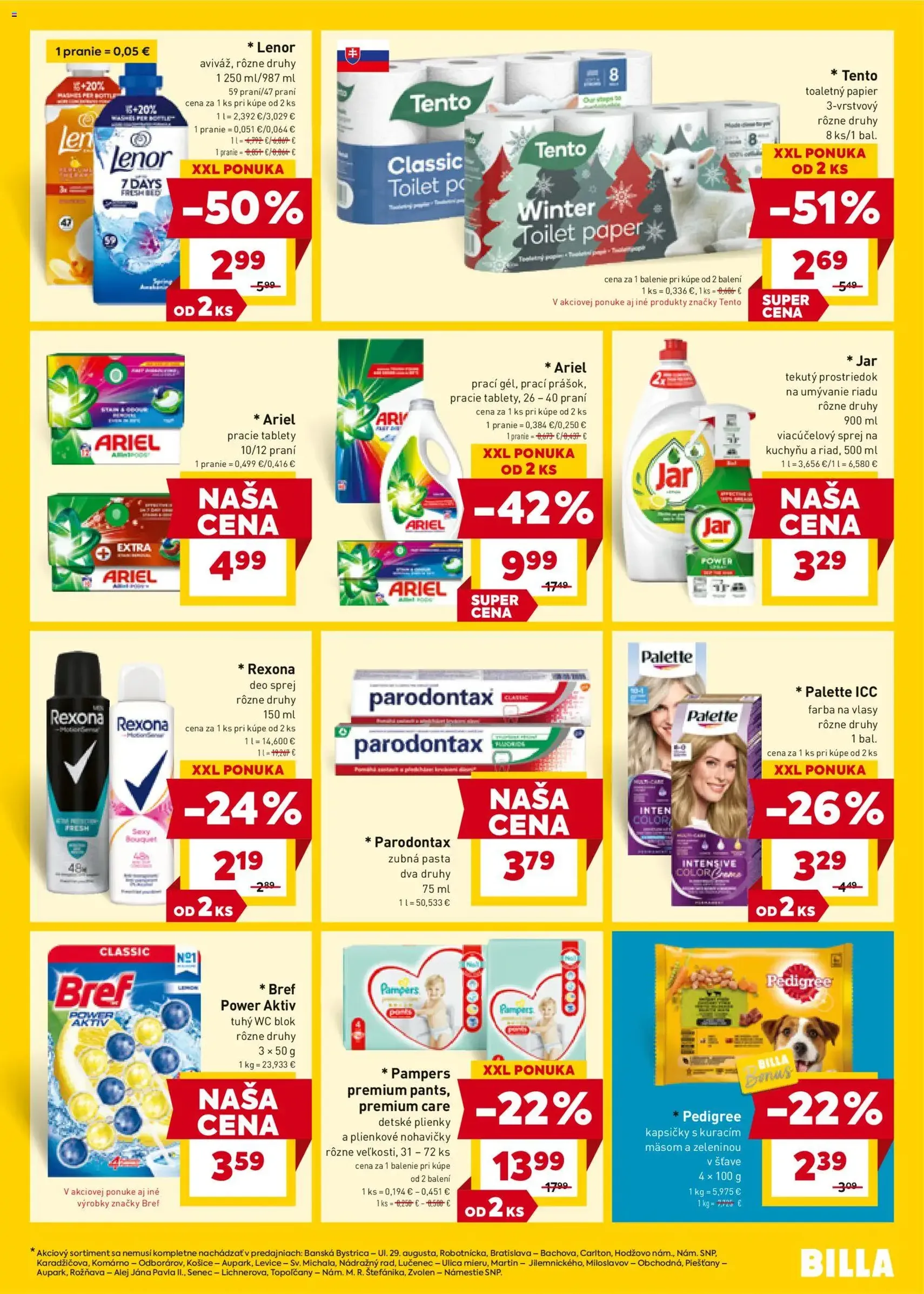 Billa leták - platný leták od 26.11.2025 strana 19 z 20