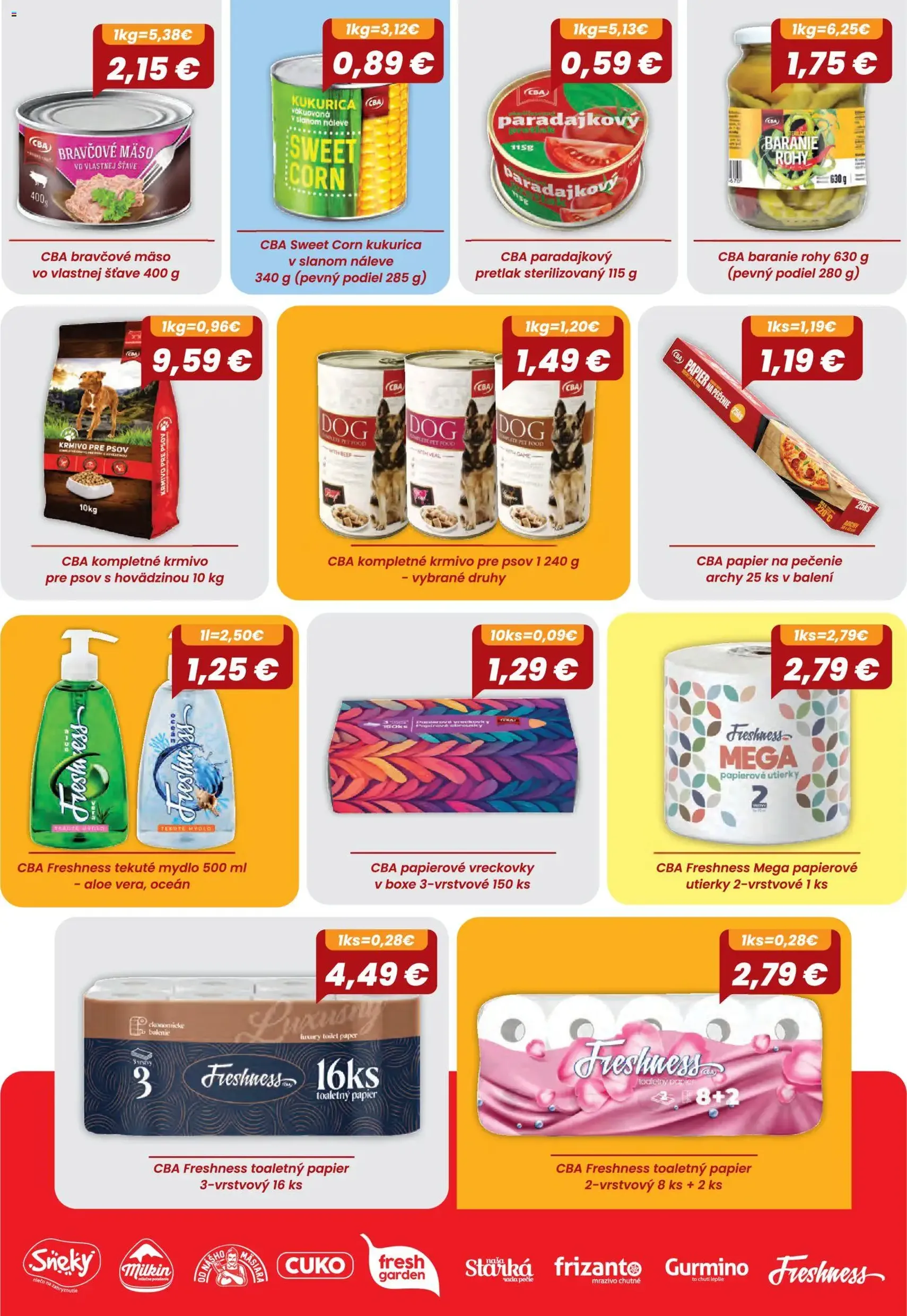 CBA Verex leták - platný leták od 06.08.2026 strana 31 z 32