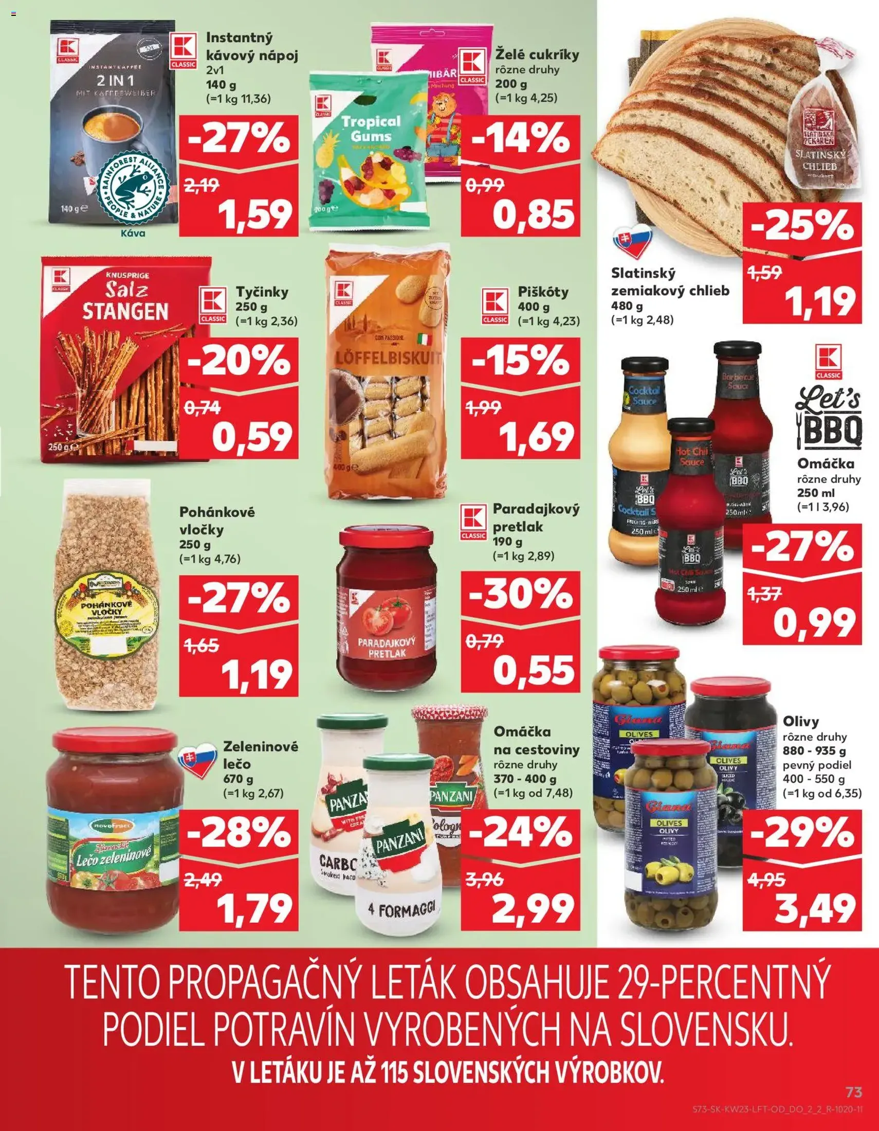 Kaufland SK akciós újság - 2026.06.04. érvényes szórólap 73 oldal 76 oldalból